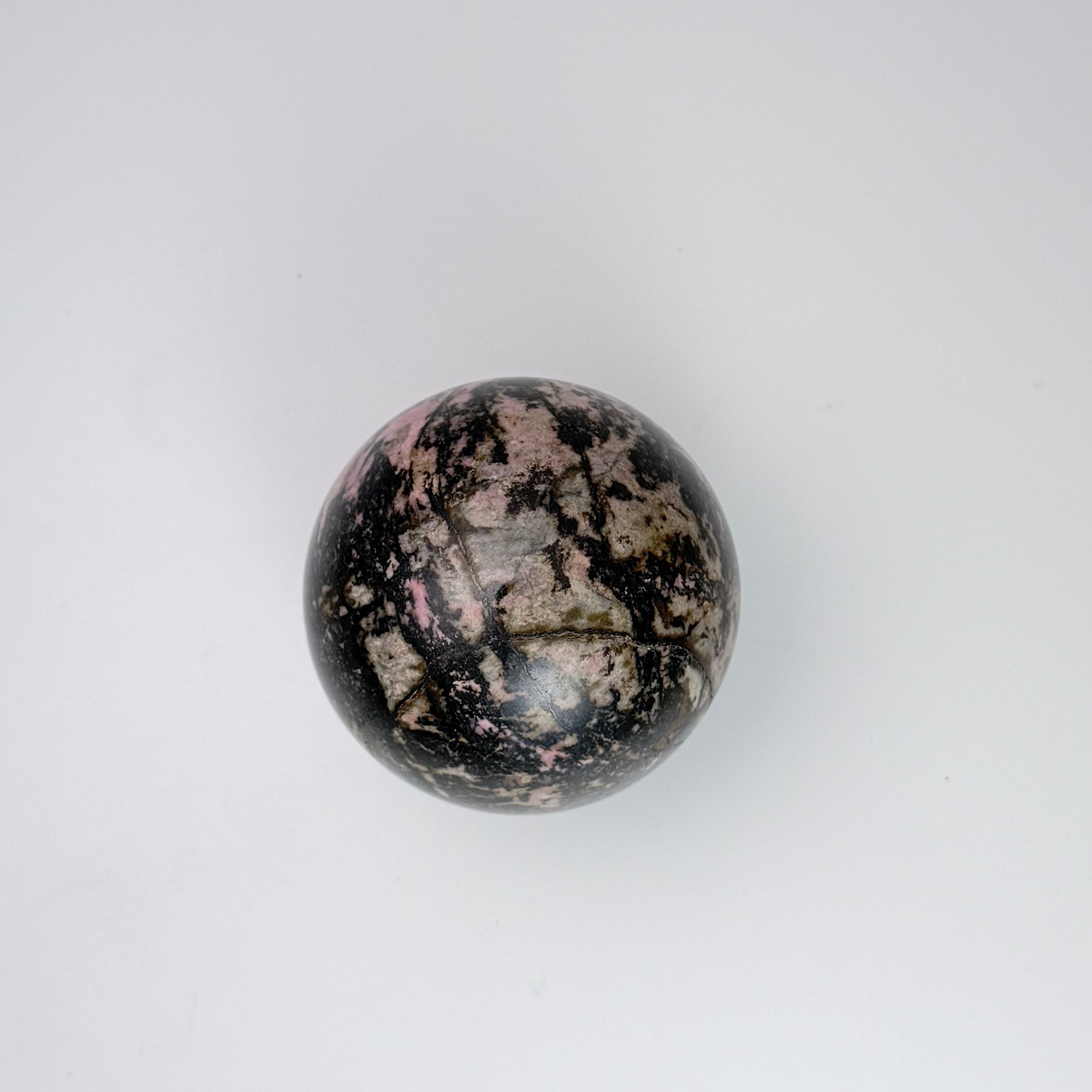 Rhodonite Sphere