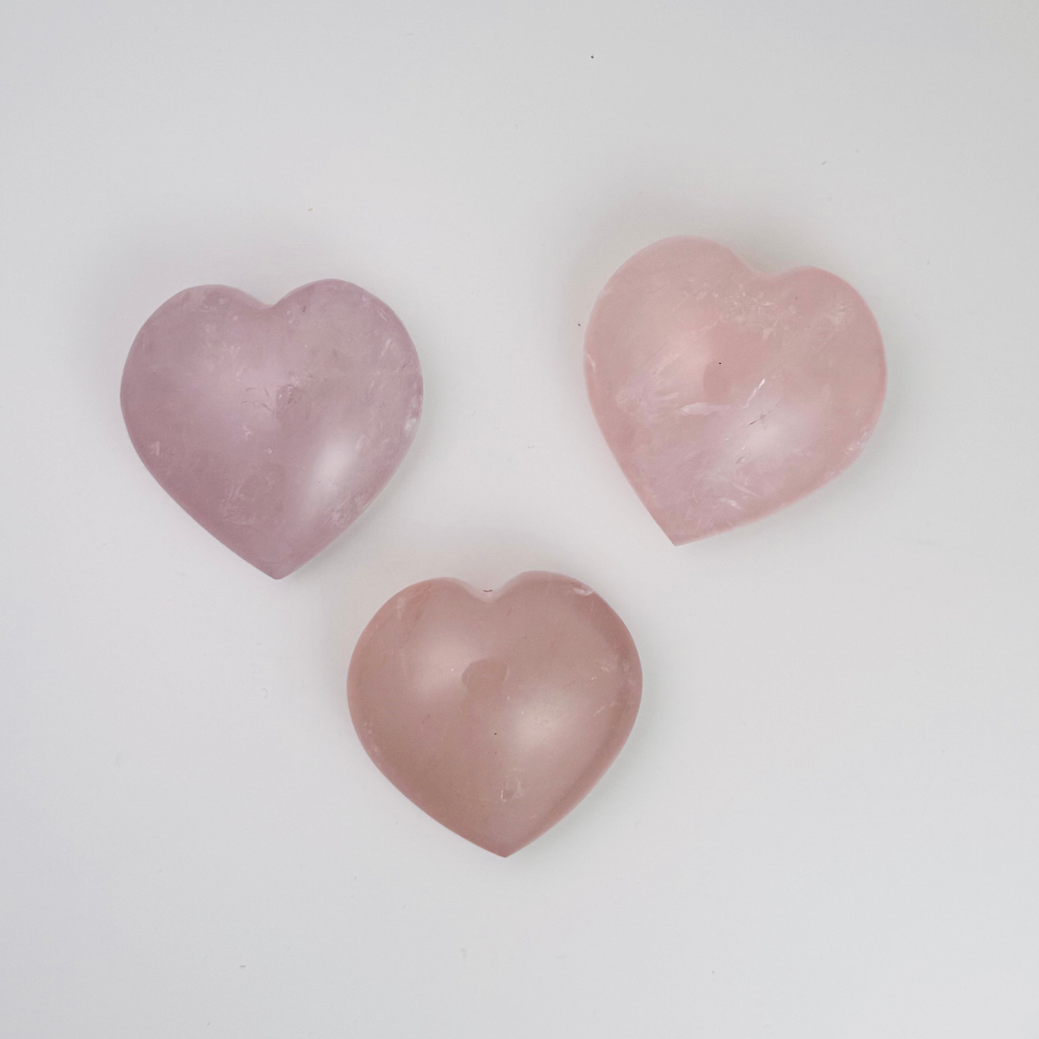 Rose Quartz Heart