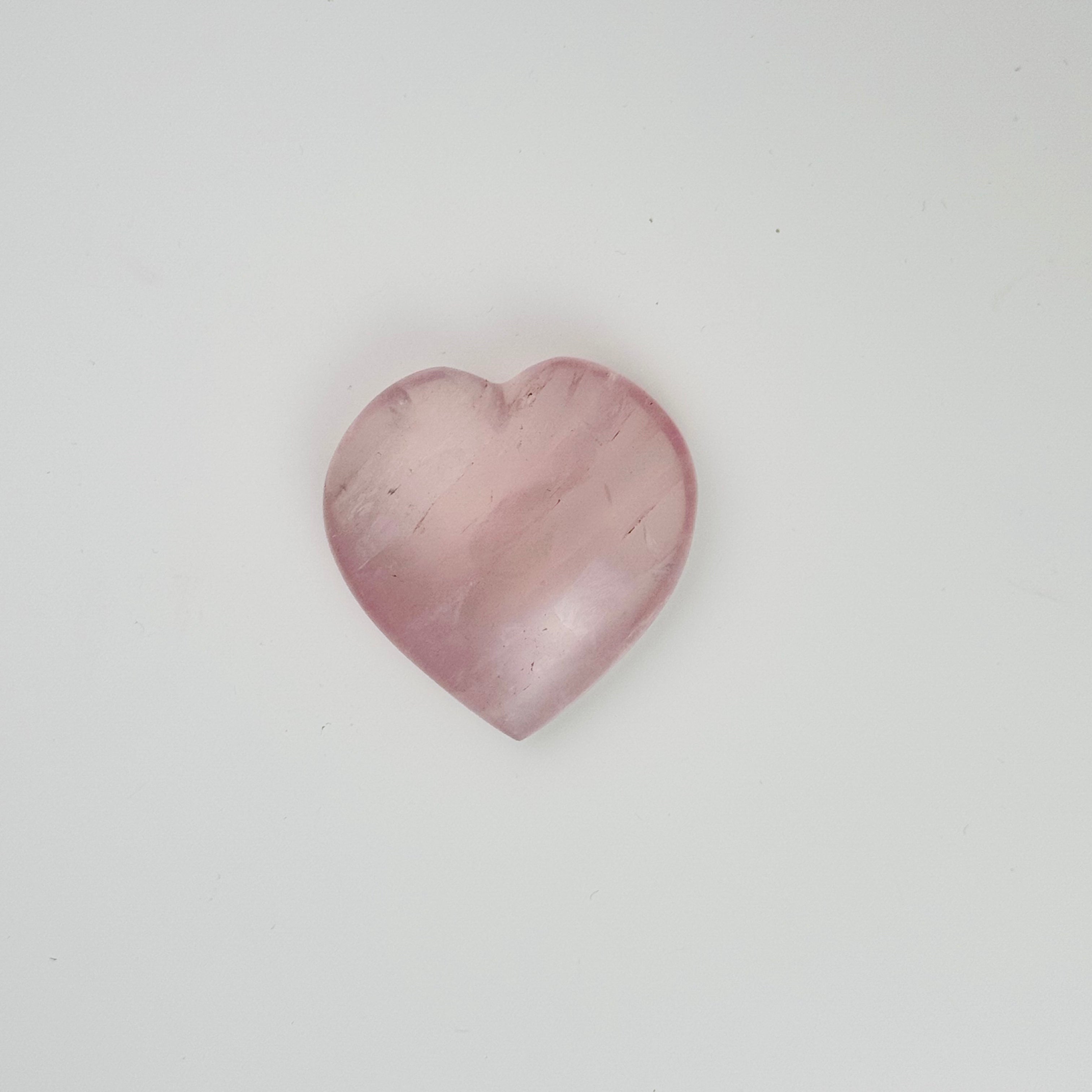 Rose Quartz Heart