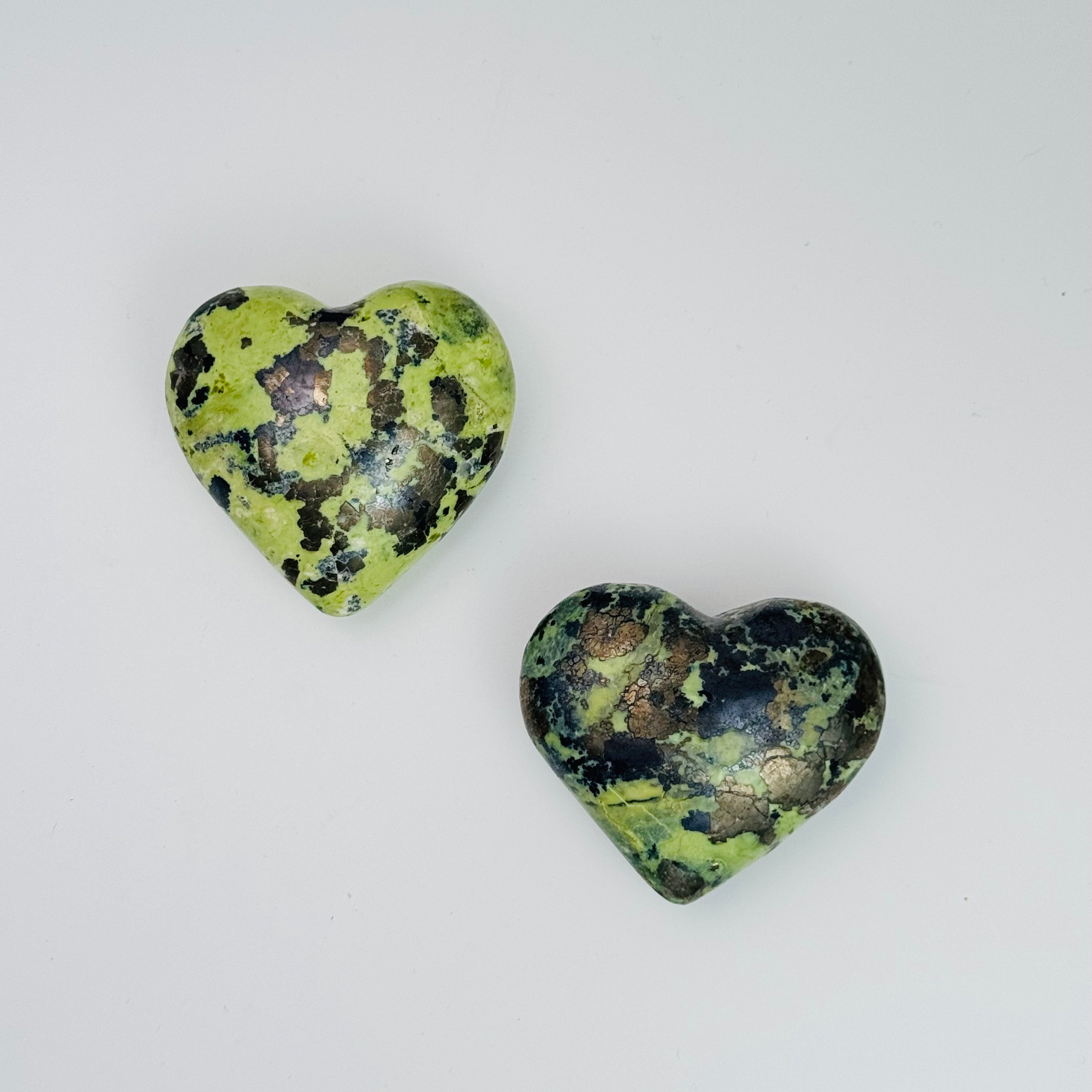 Serpentine with Pyrite