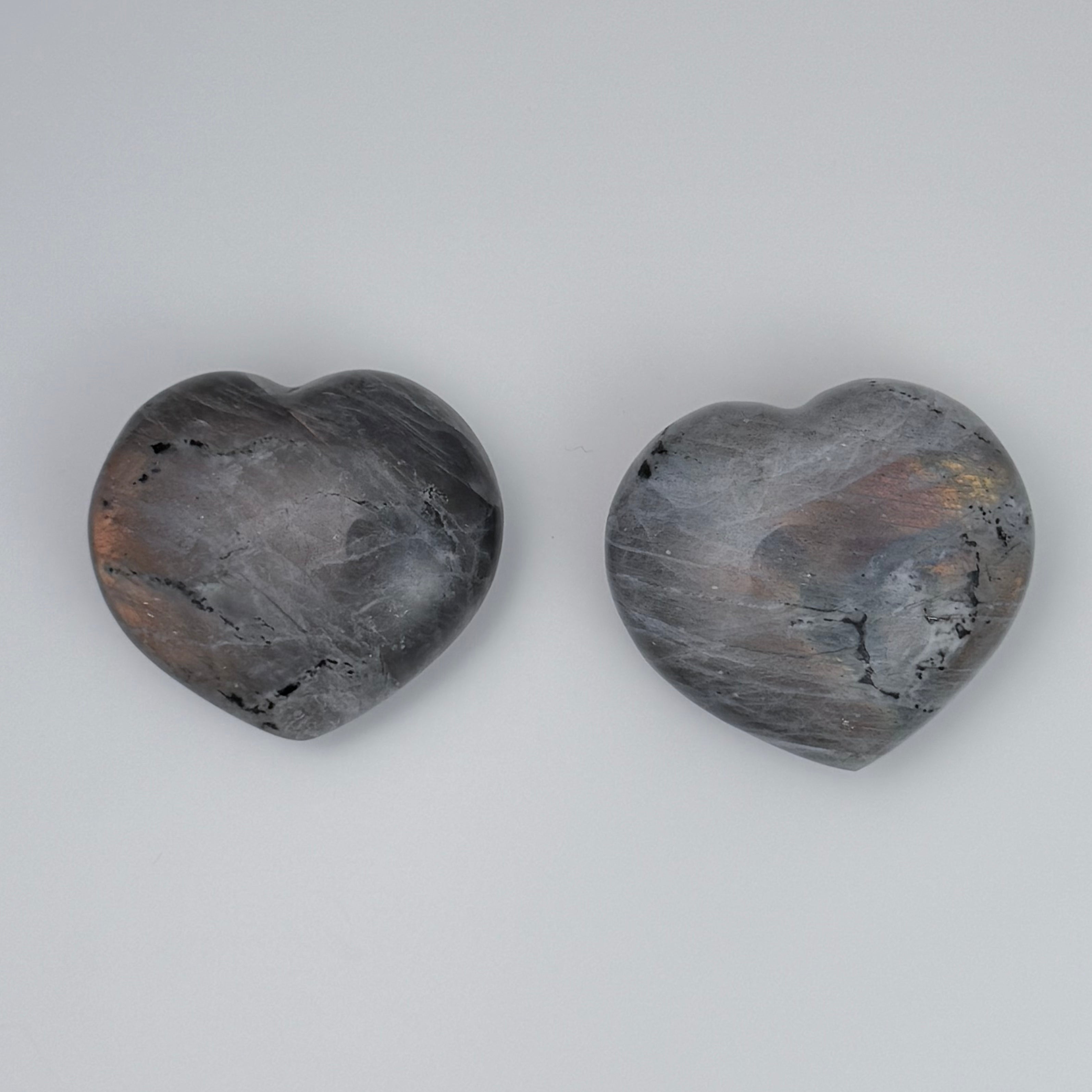 Labradorite Heart
