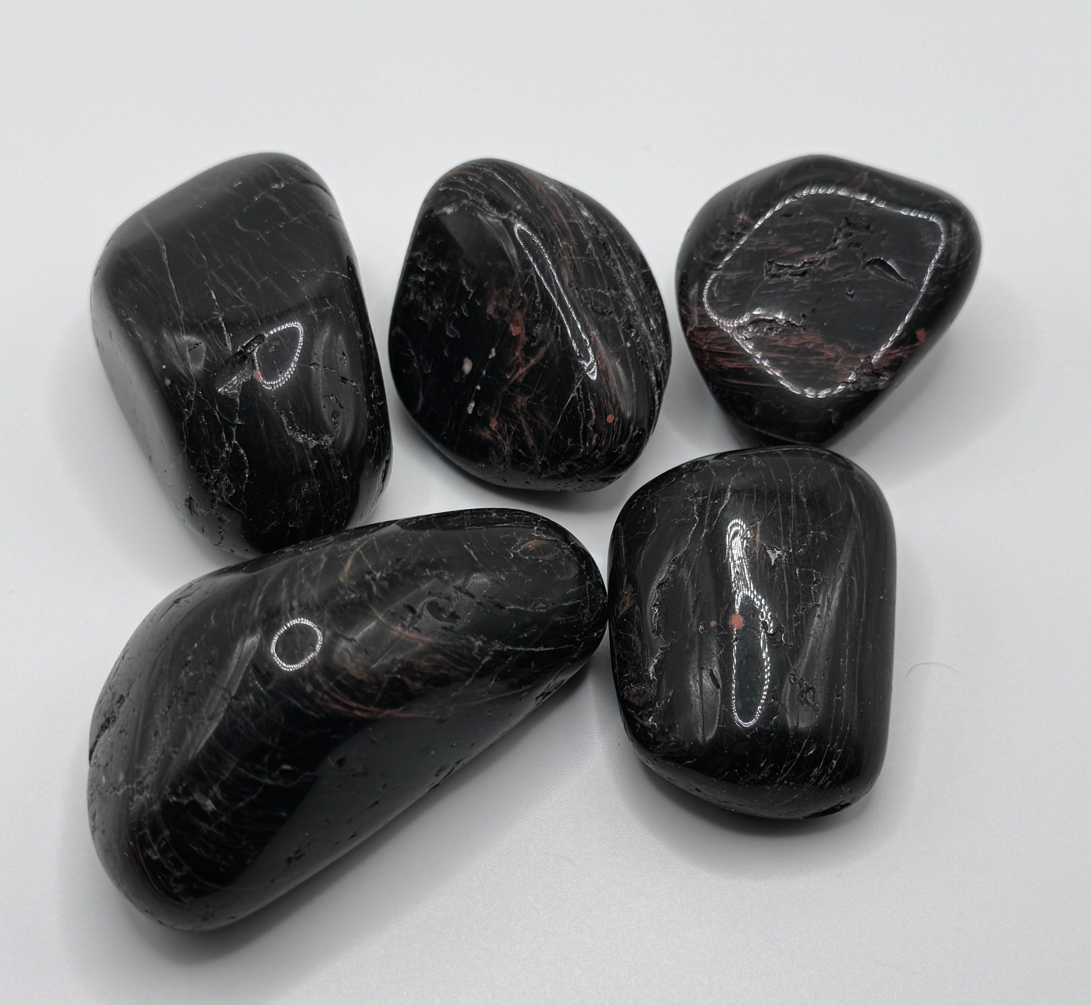Black Tourmaline - Large Tumbles