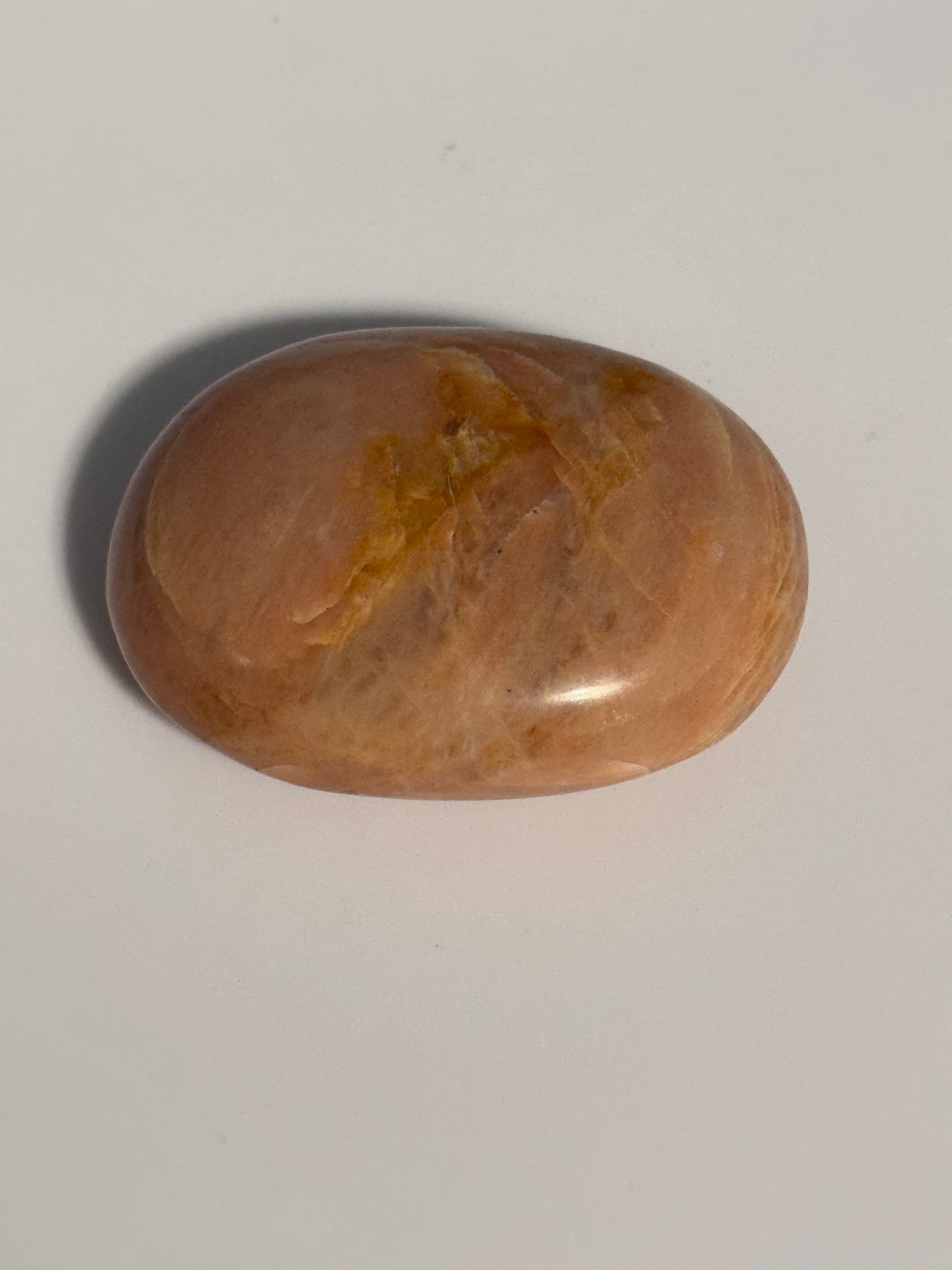Peach Moonstone Mini Palmstone