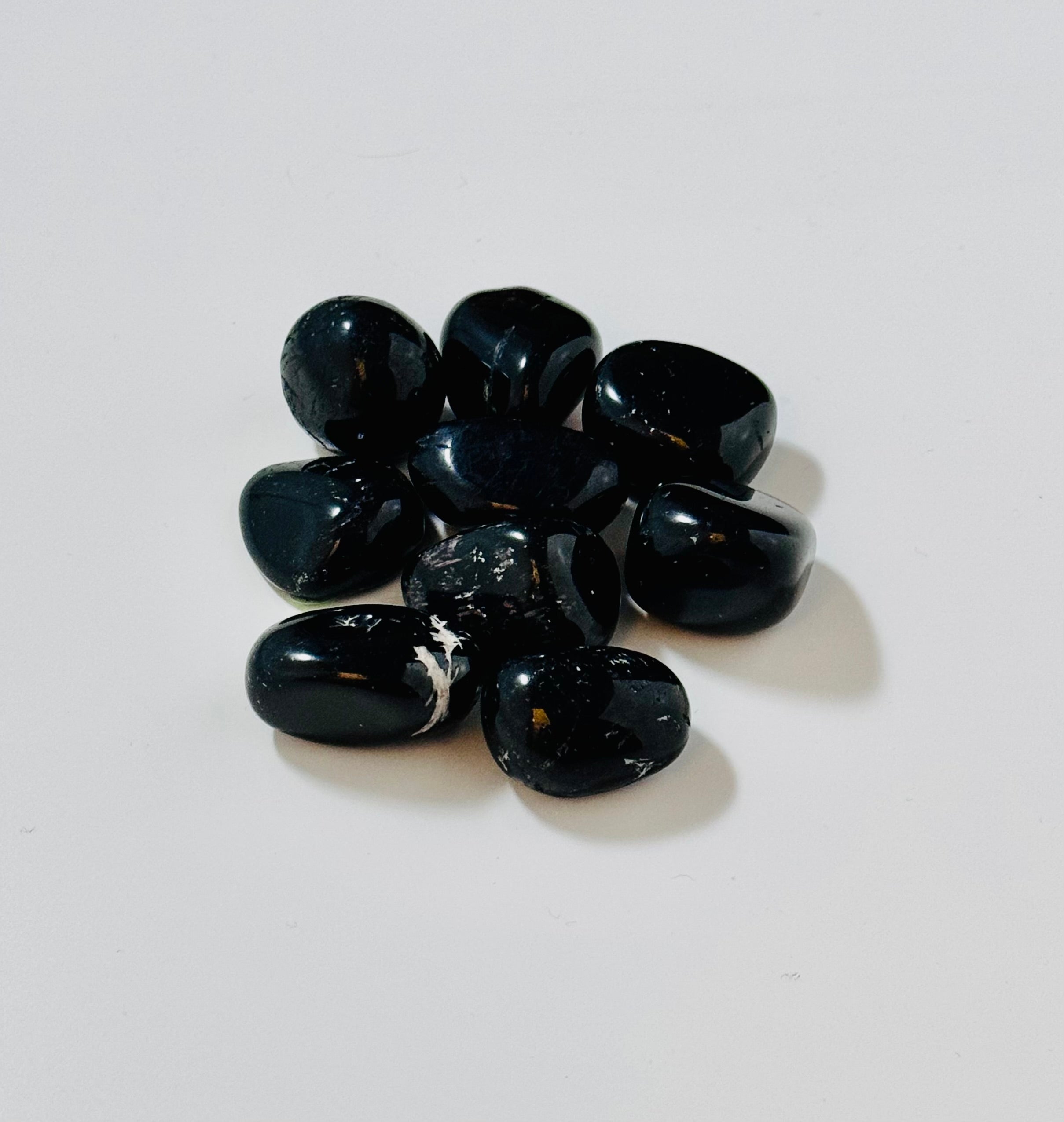 Black Tourmaline Tumbles