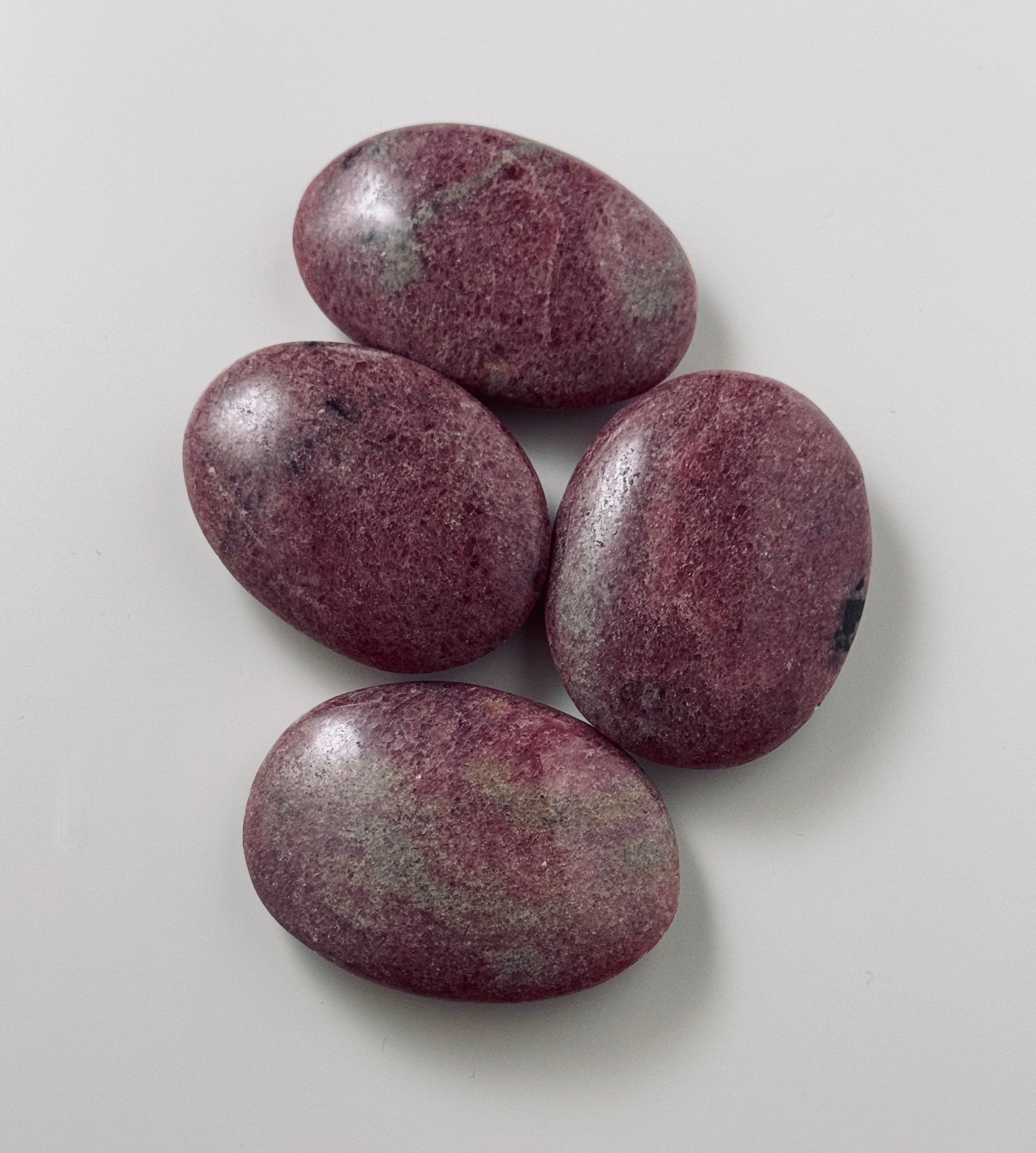 Rhodonite - Mini Palm Stone