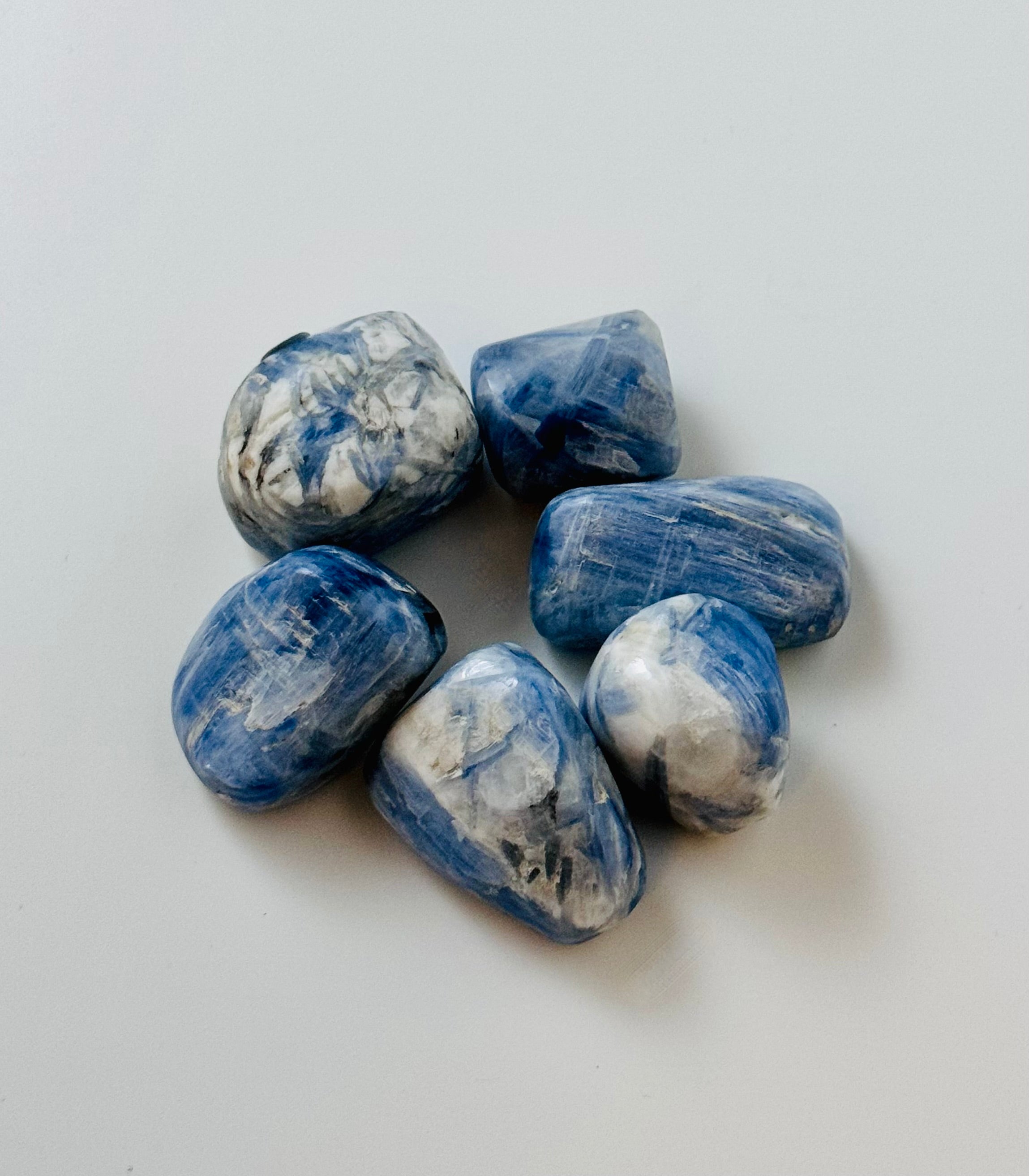 Blue Kyanite Tumbles