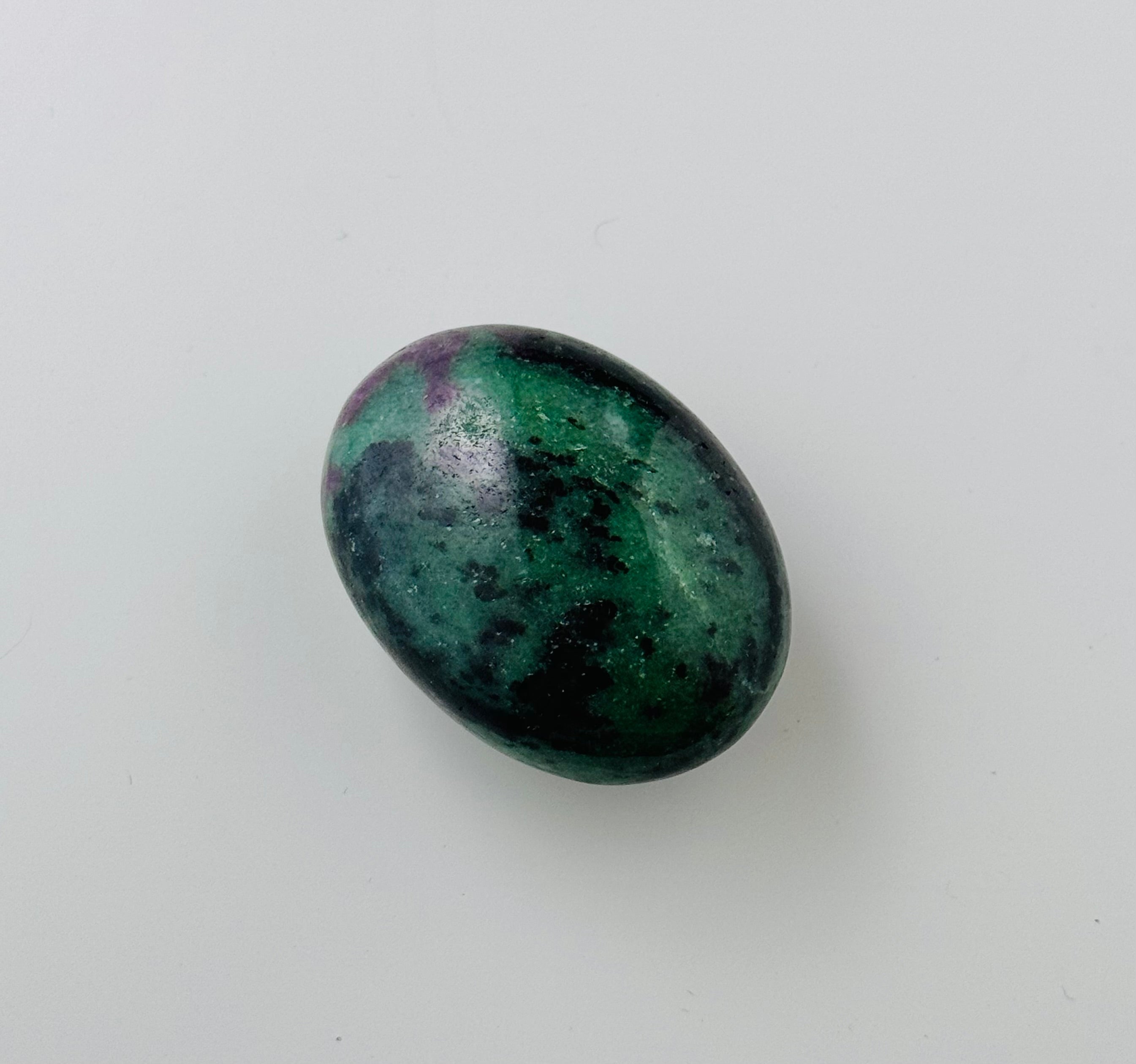 Ruby Zoisite Palm Stone