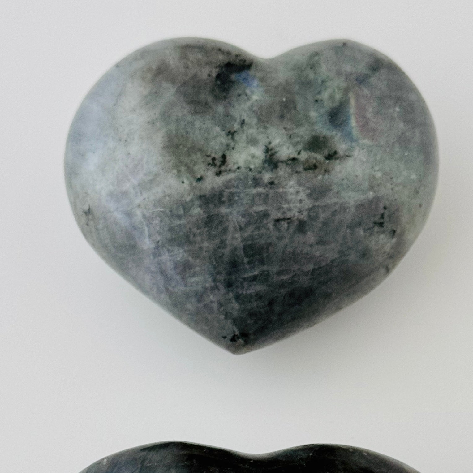 Labradorite Heart