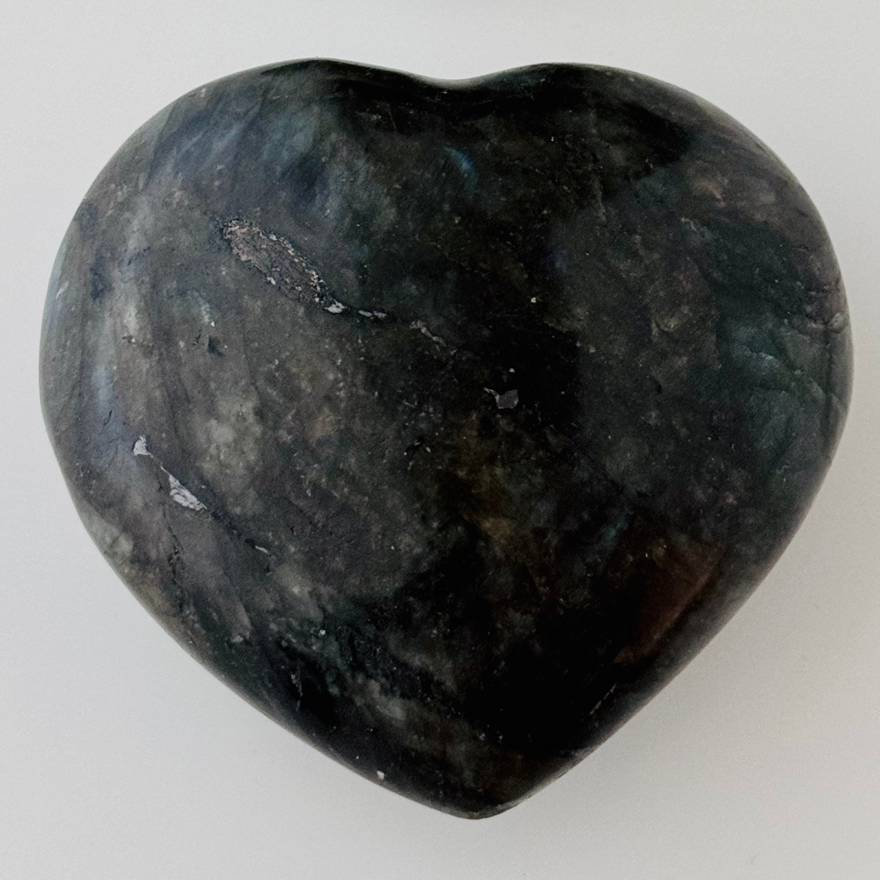 Labradorite Heart