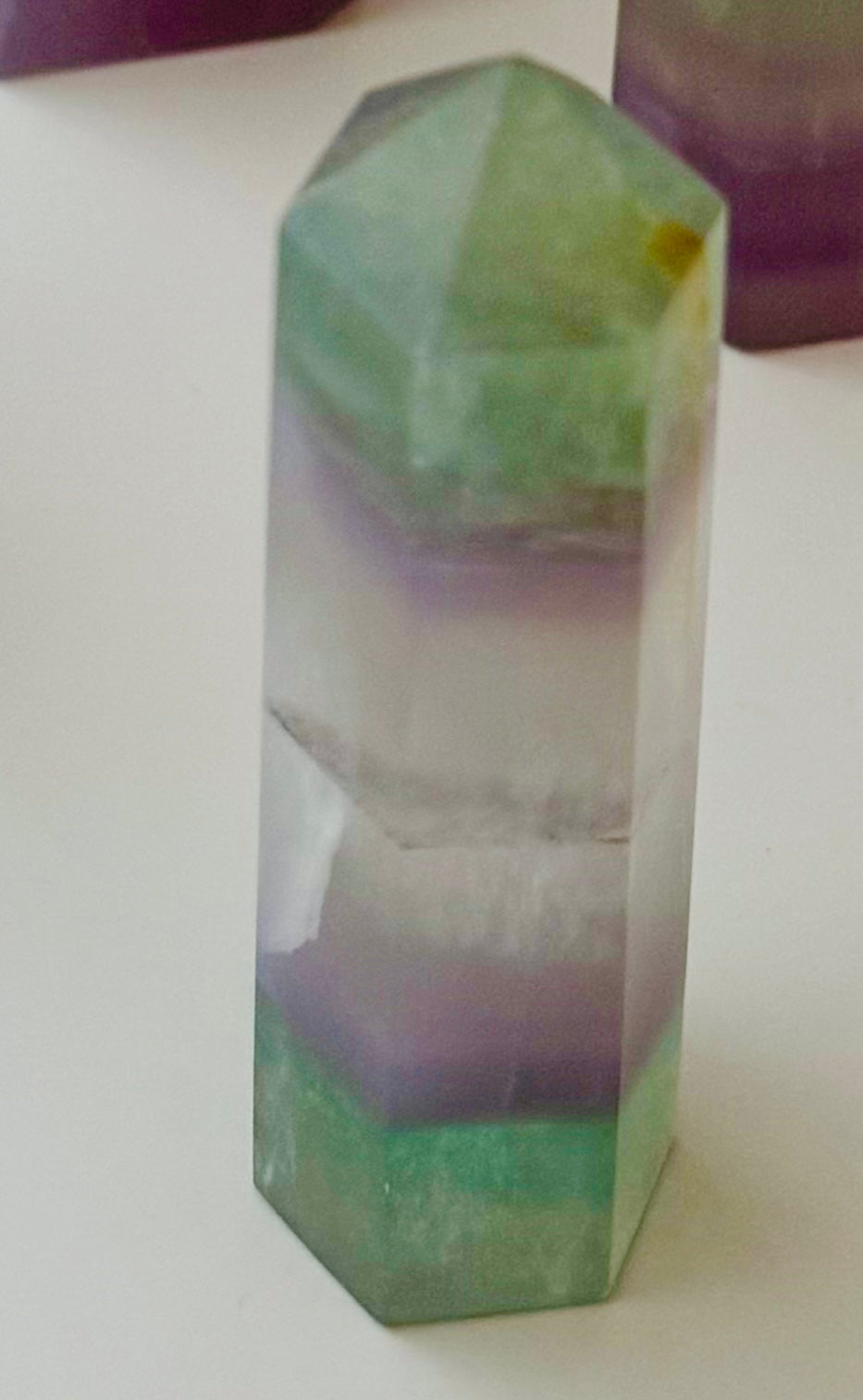 Lavender Fluorite Tower