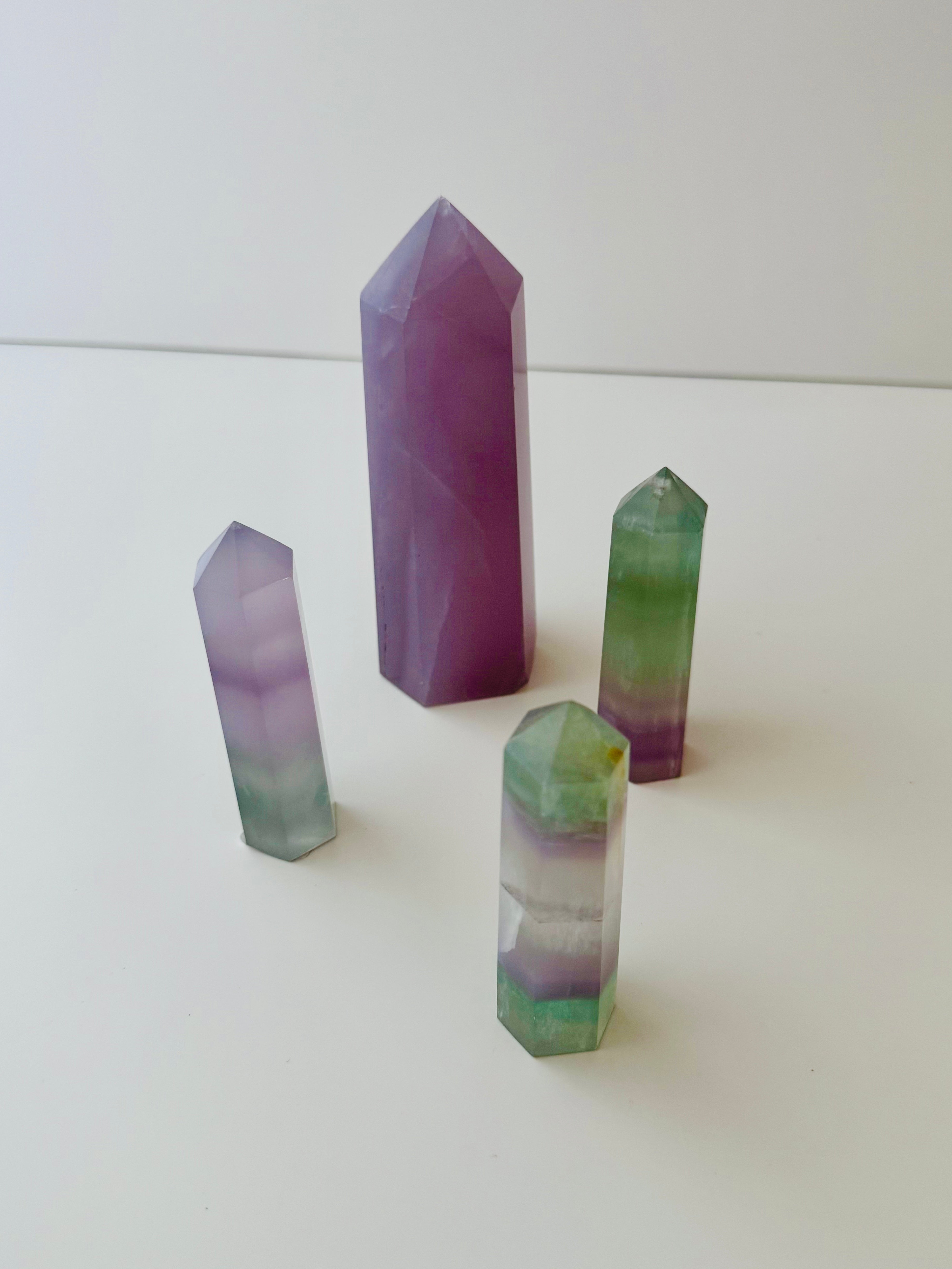 Lavender Fluorite Tower