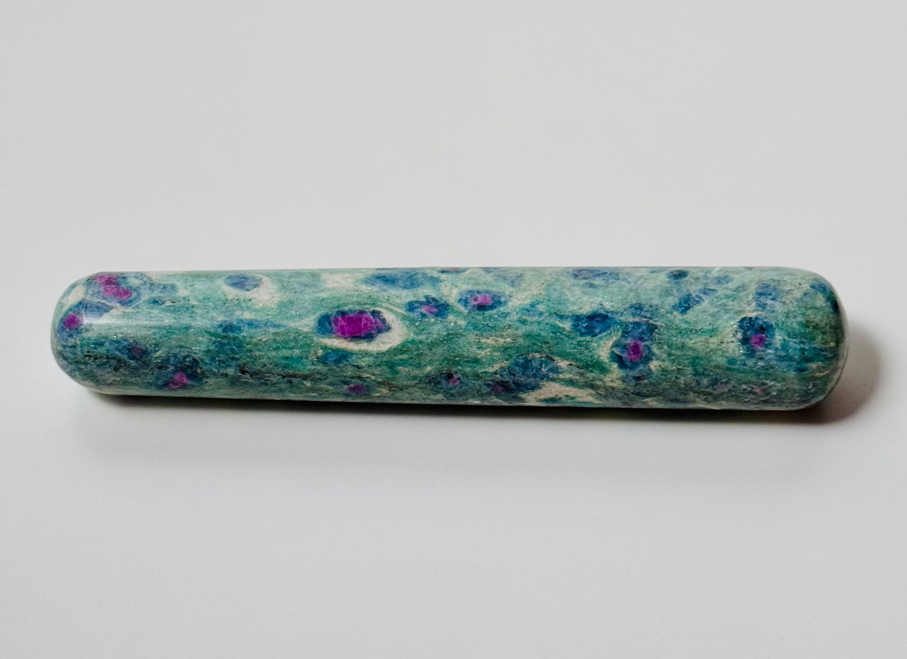 Ruby in Fuchsite Wand