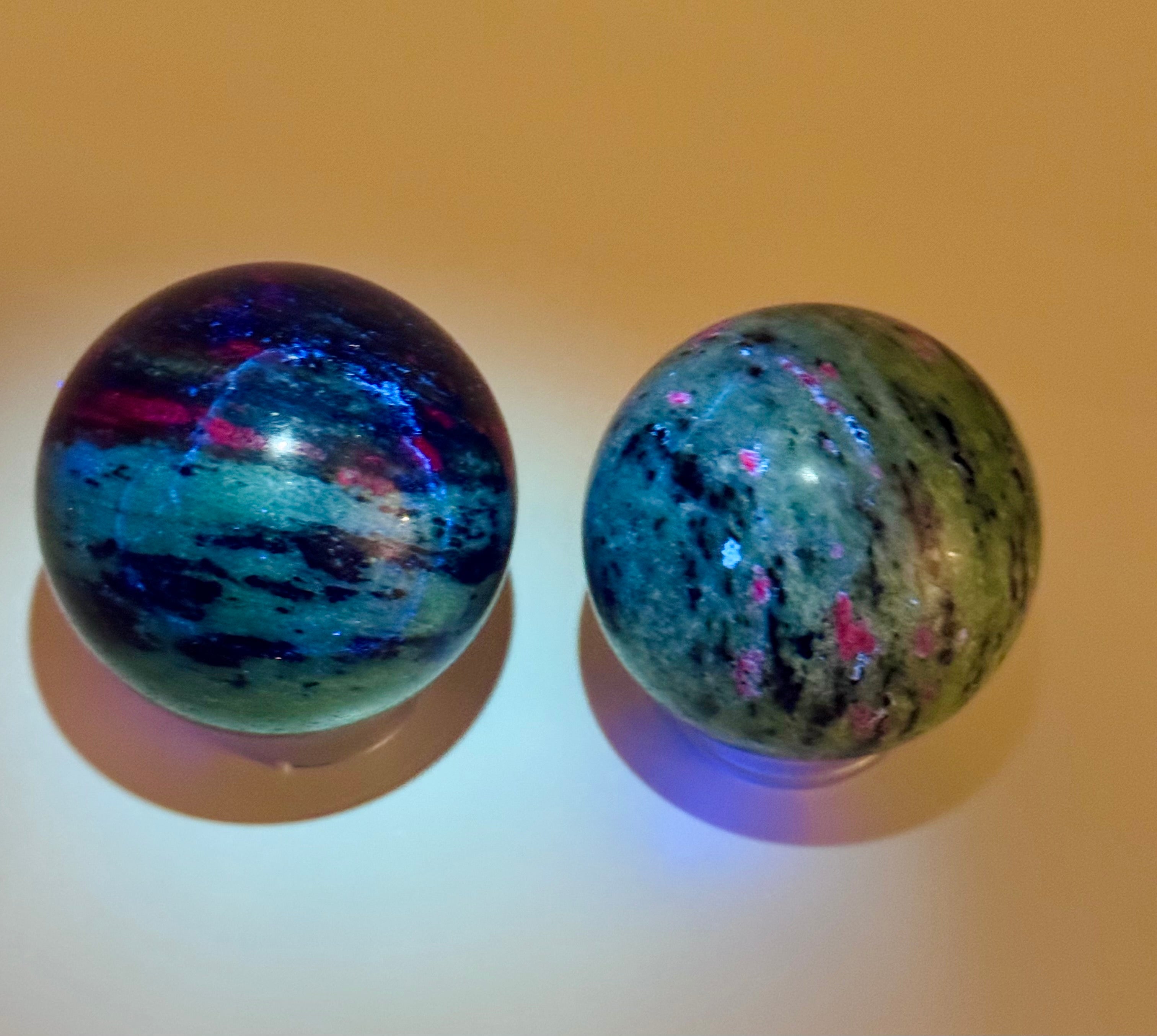 Ruby Zoisite Sphere