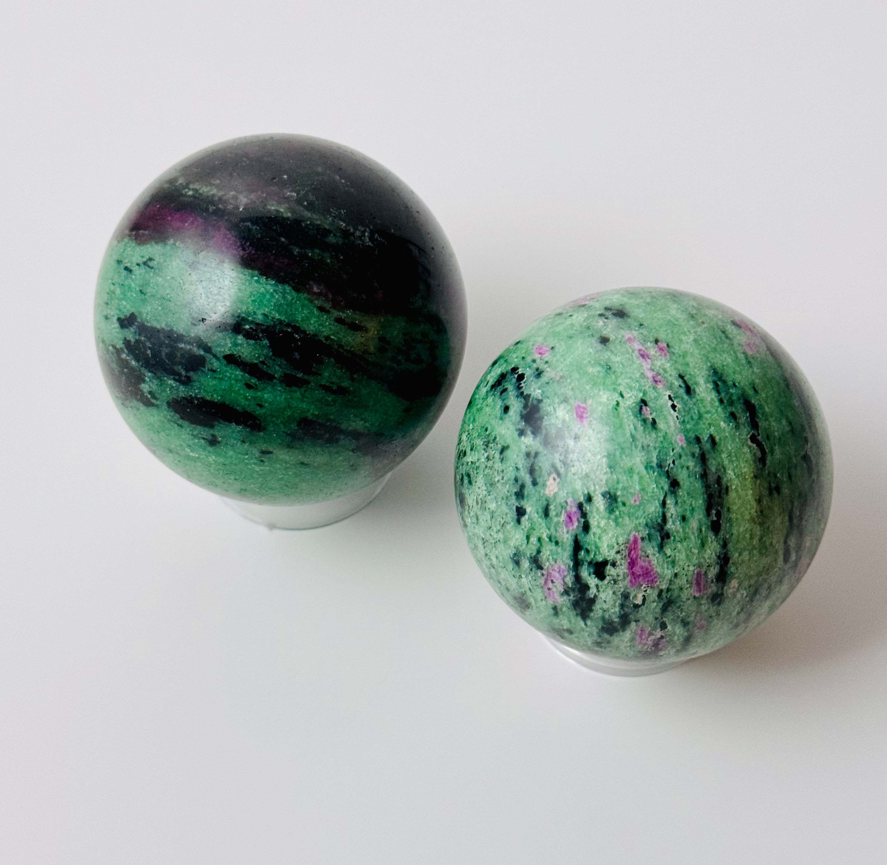 Ruby Zoisite Sphere