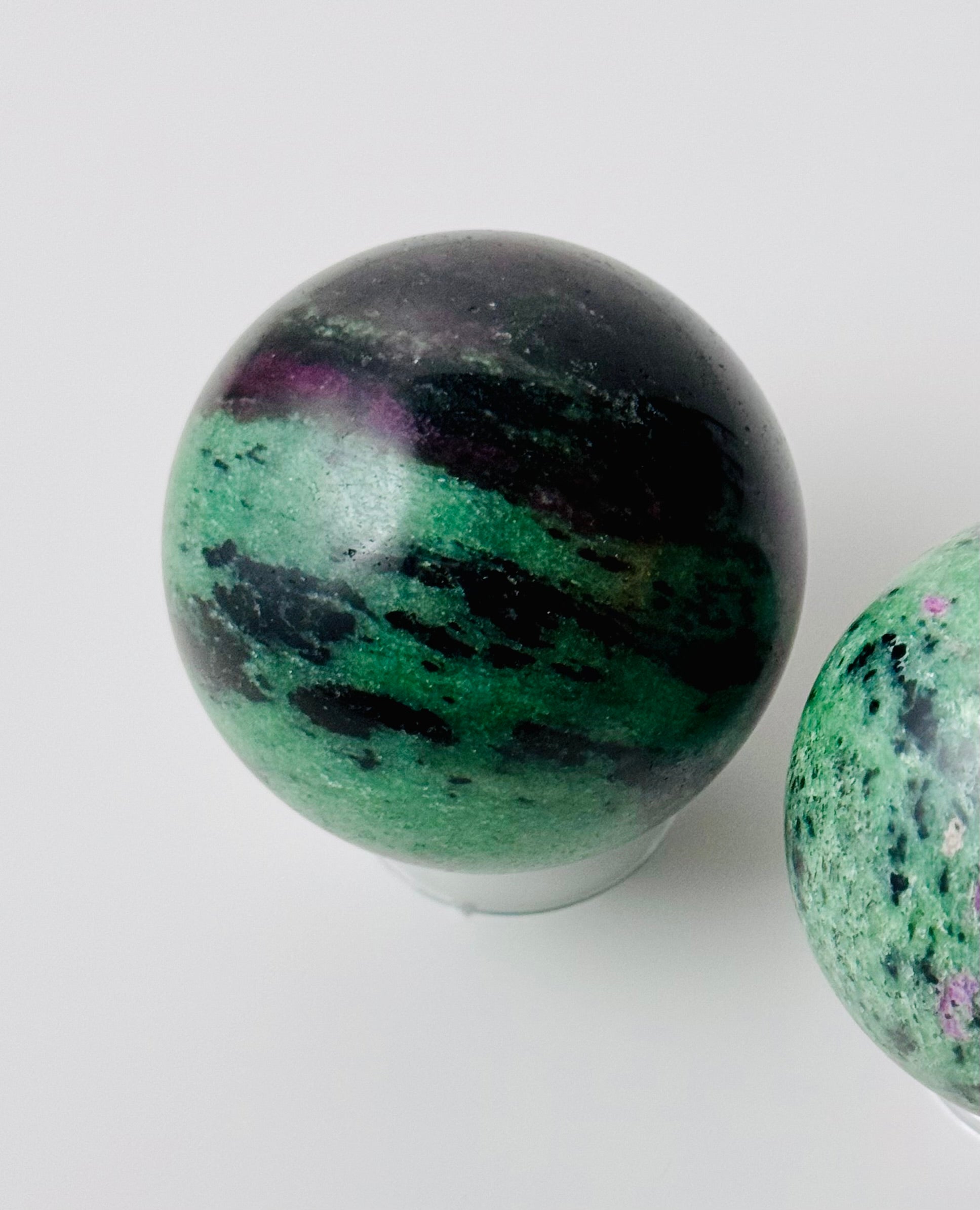 Ruby Zoisite Sphere
