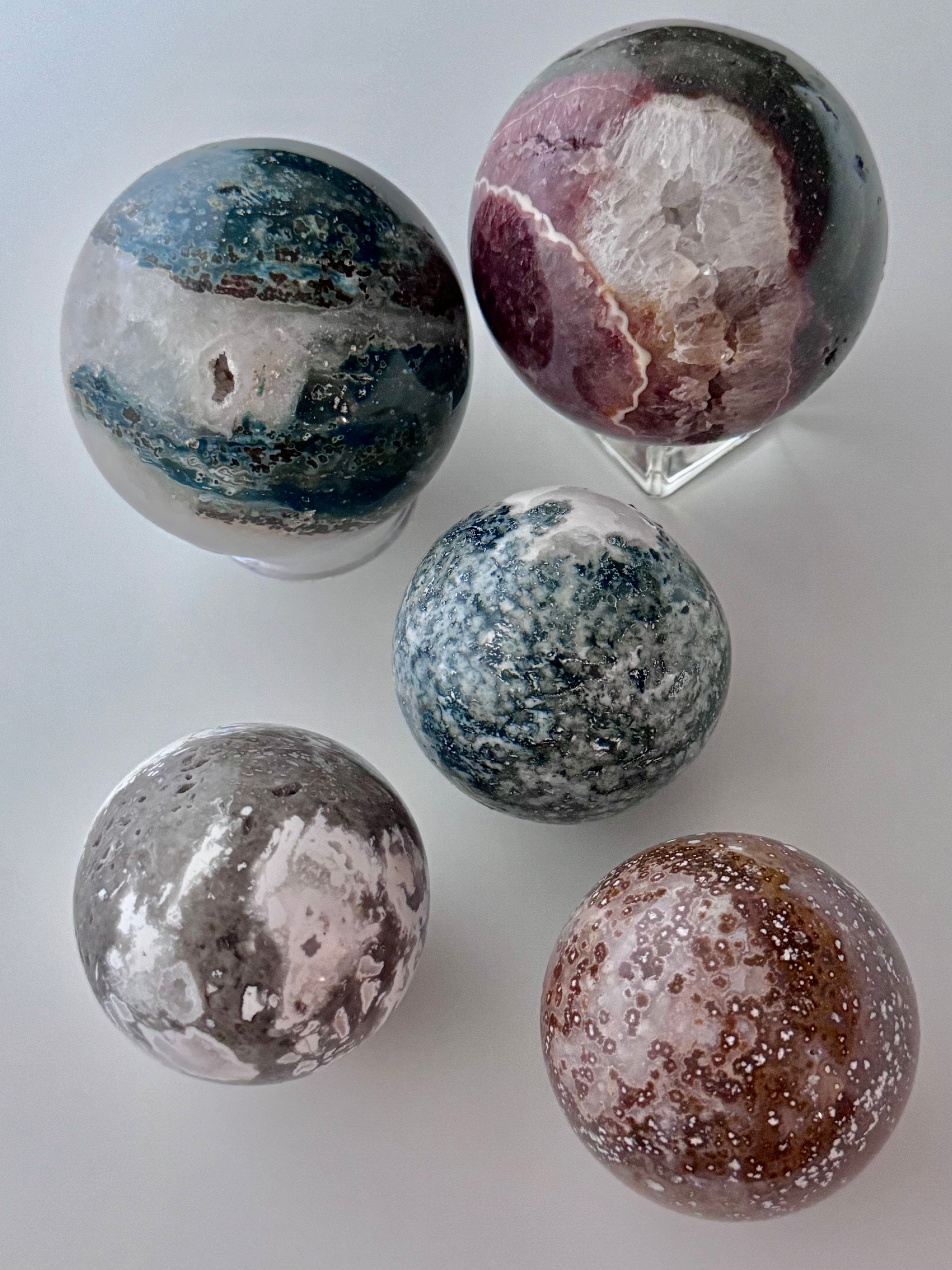 Ocean Jasper Sphere