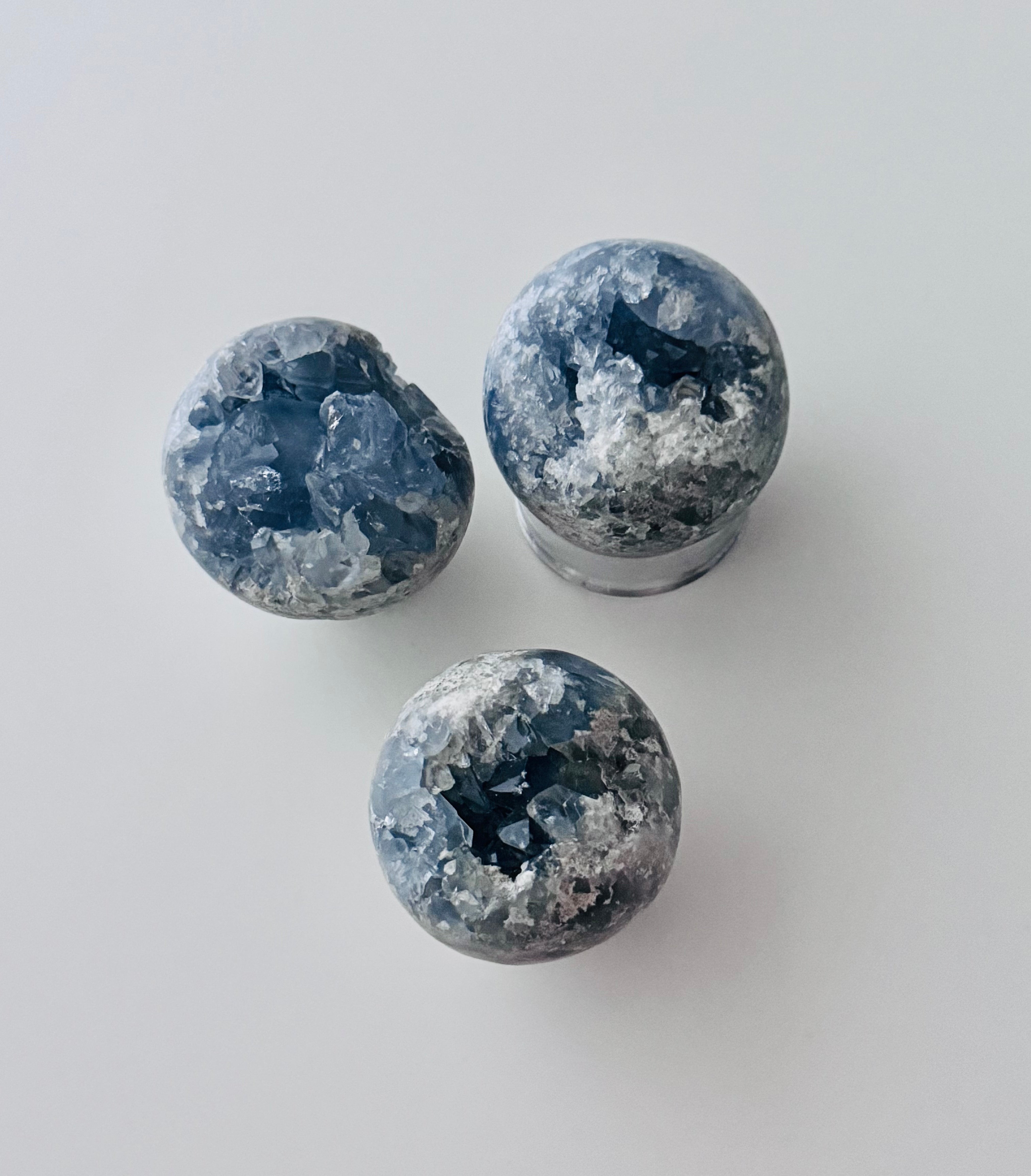 Celestite Part Polished