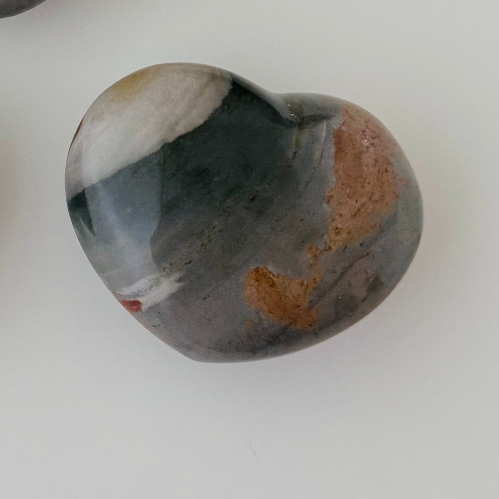 Polychrome Jasper Heart