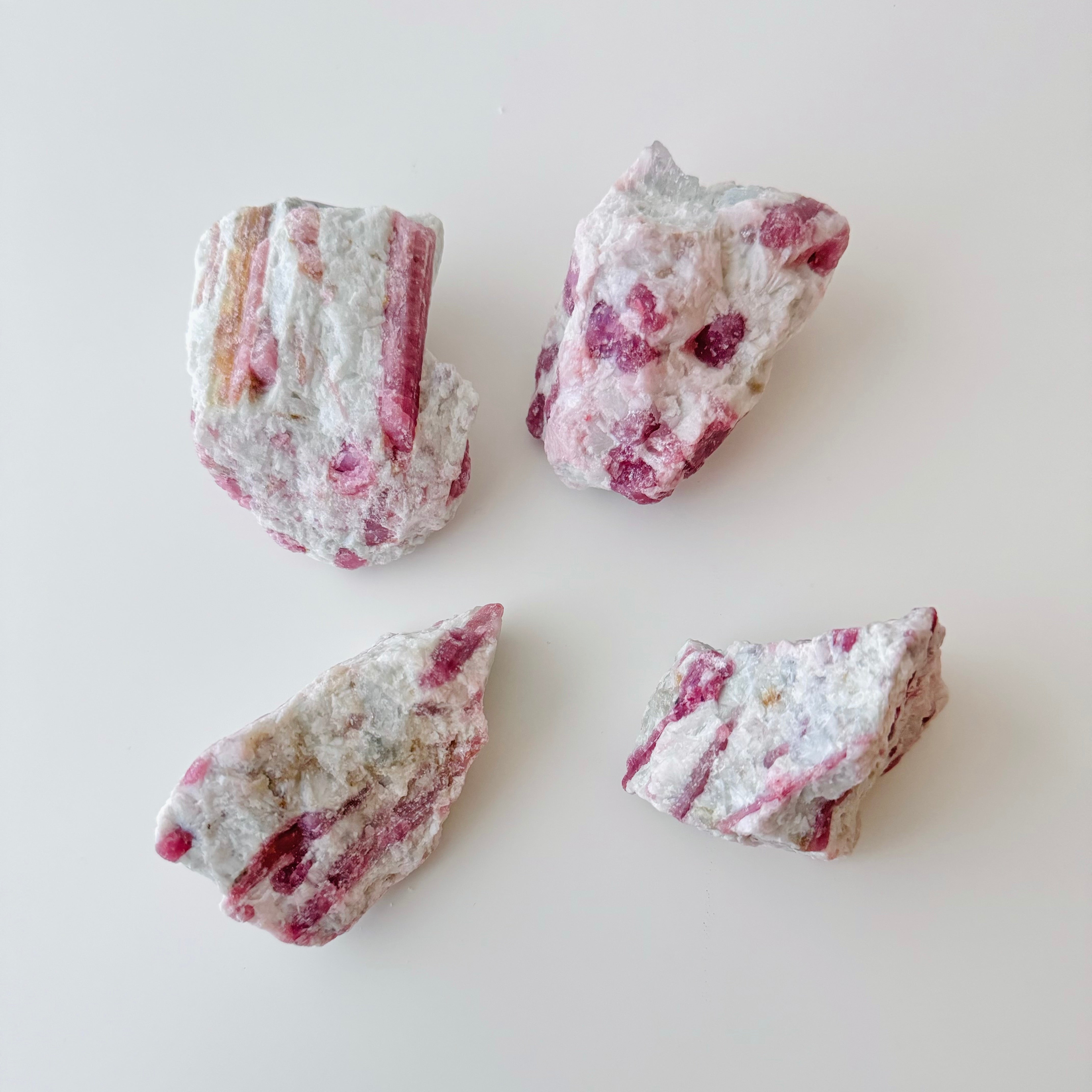 Pink Tourmaline with Aquamarine