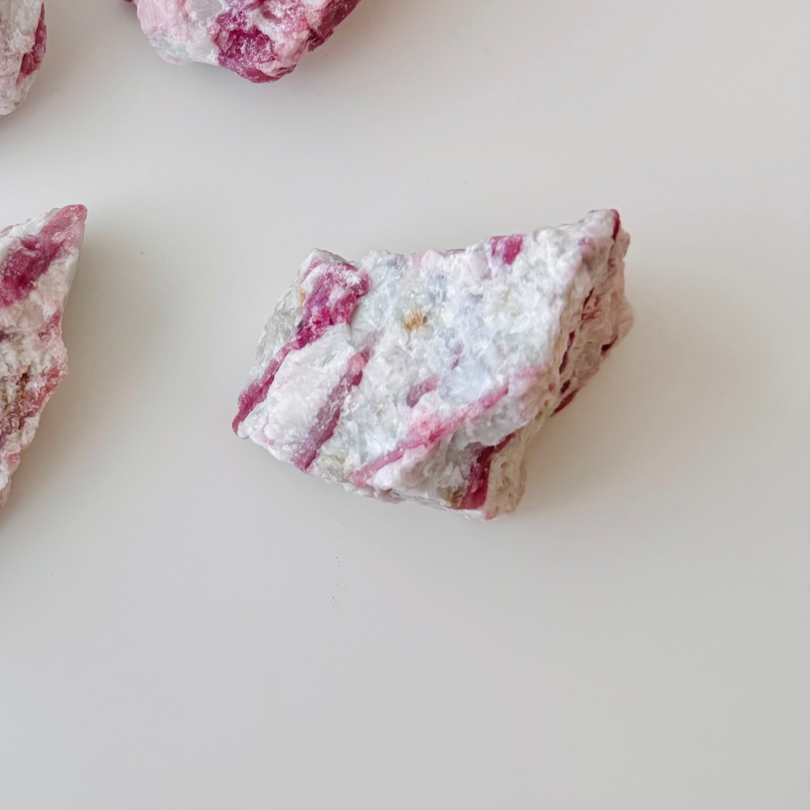 Pink Tourmaline with Aquamarine