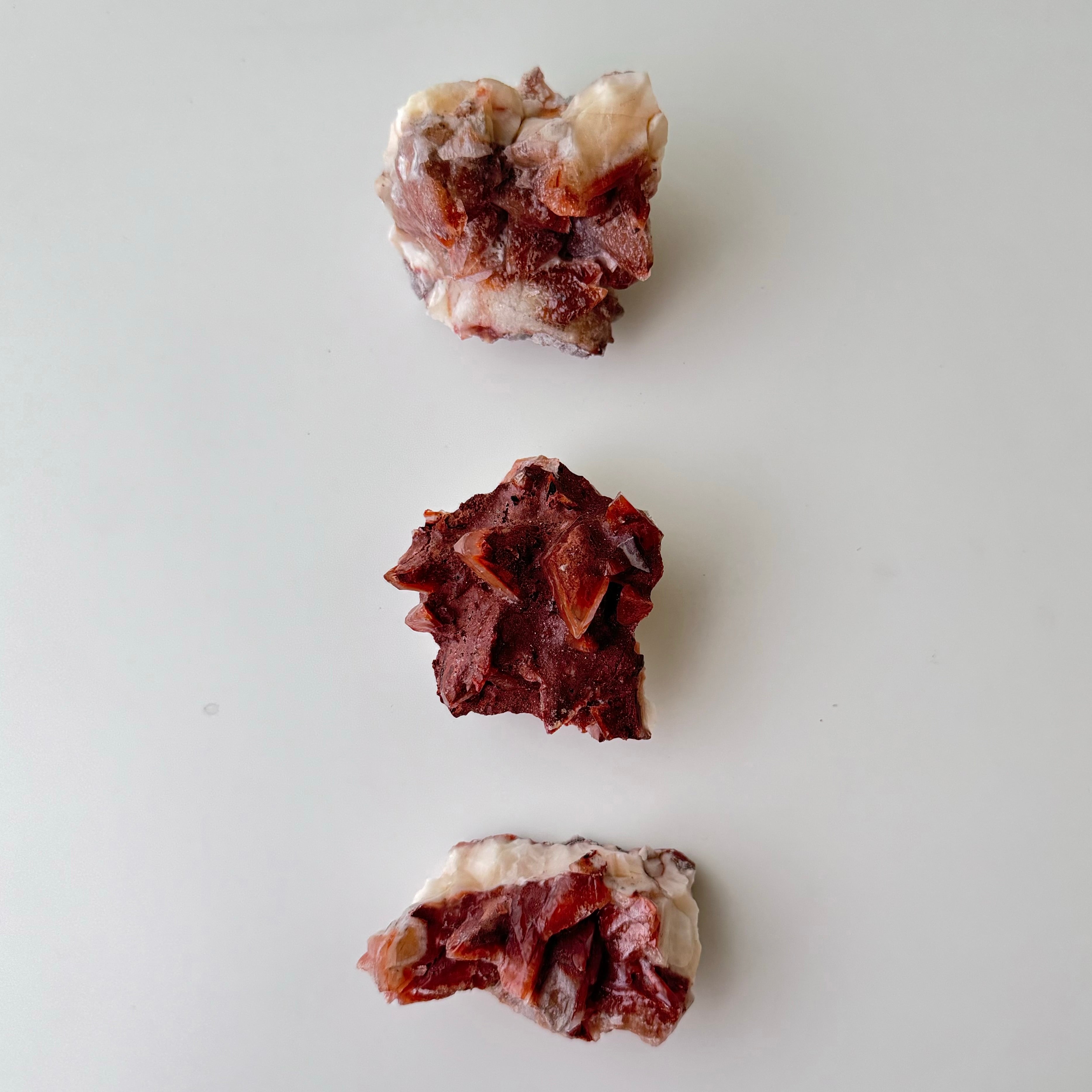 Red Dogtooth Calcite