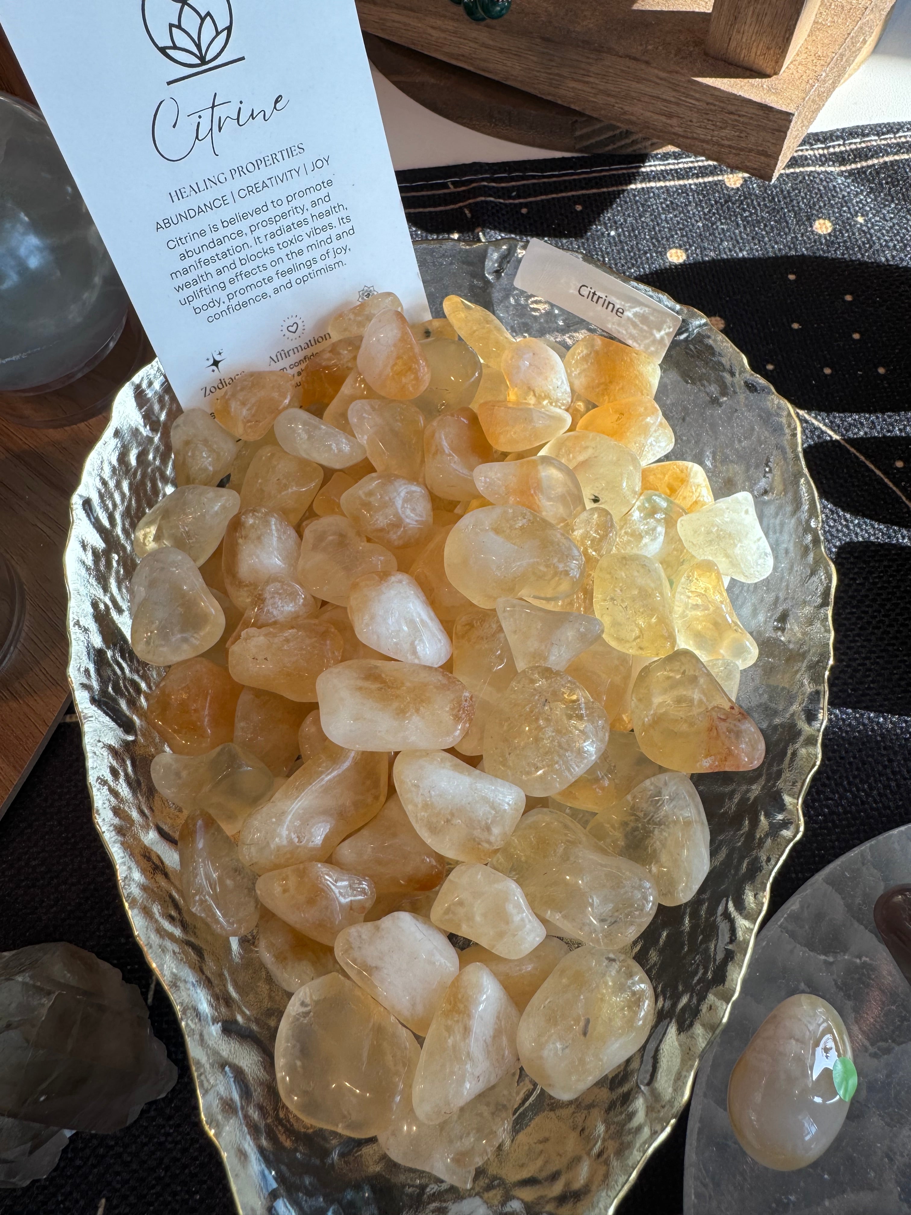 Citrine Tumbles