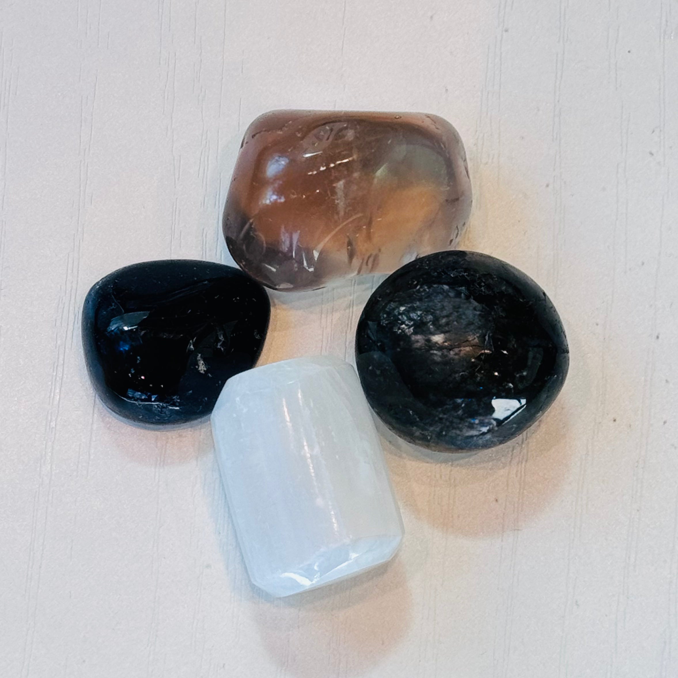 Abundance (Green Avent, Pyrite, Citrine, Moss Agate)