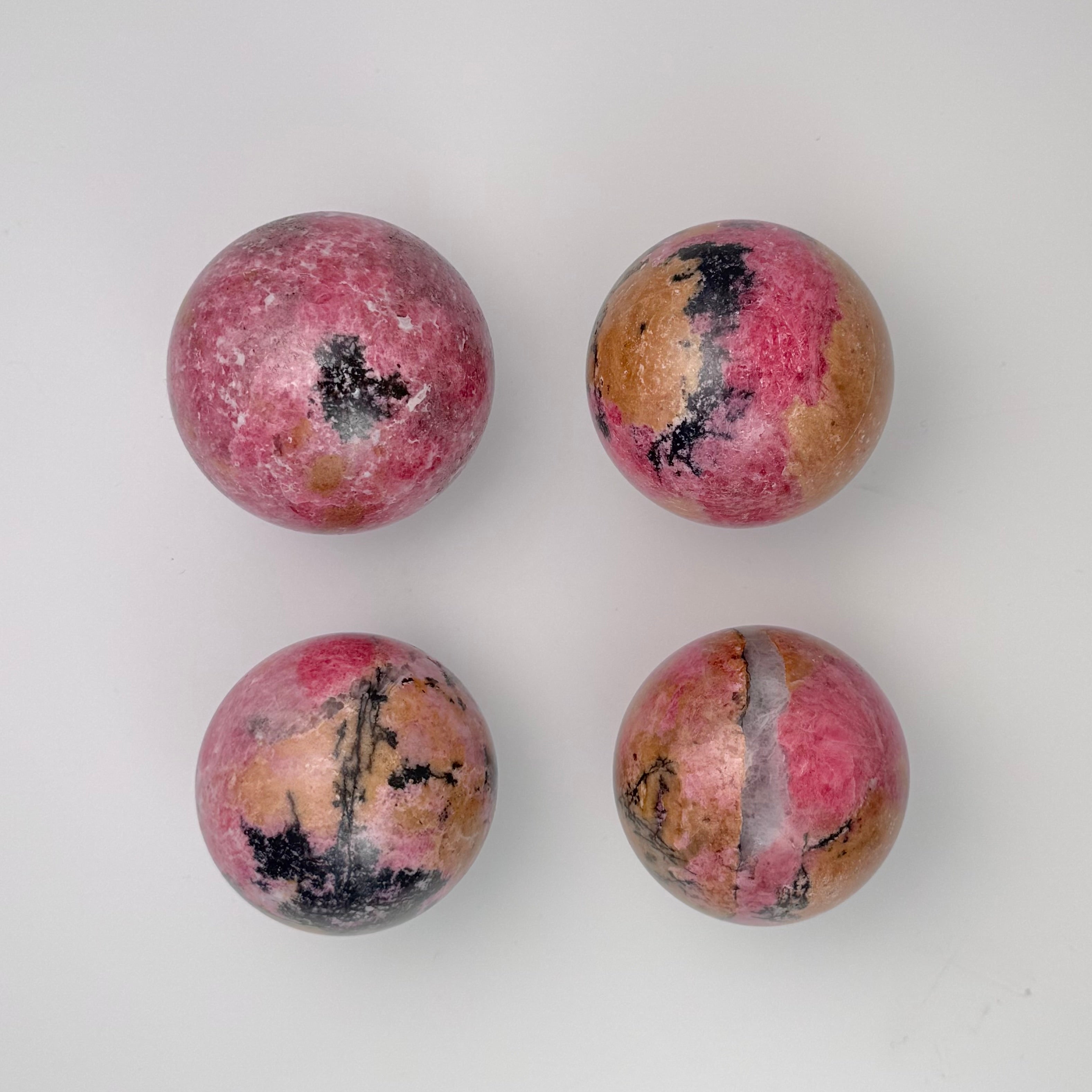 Rhodonite Sphere