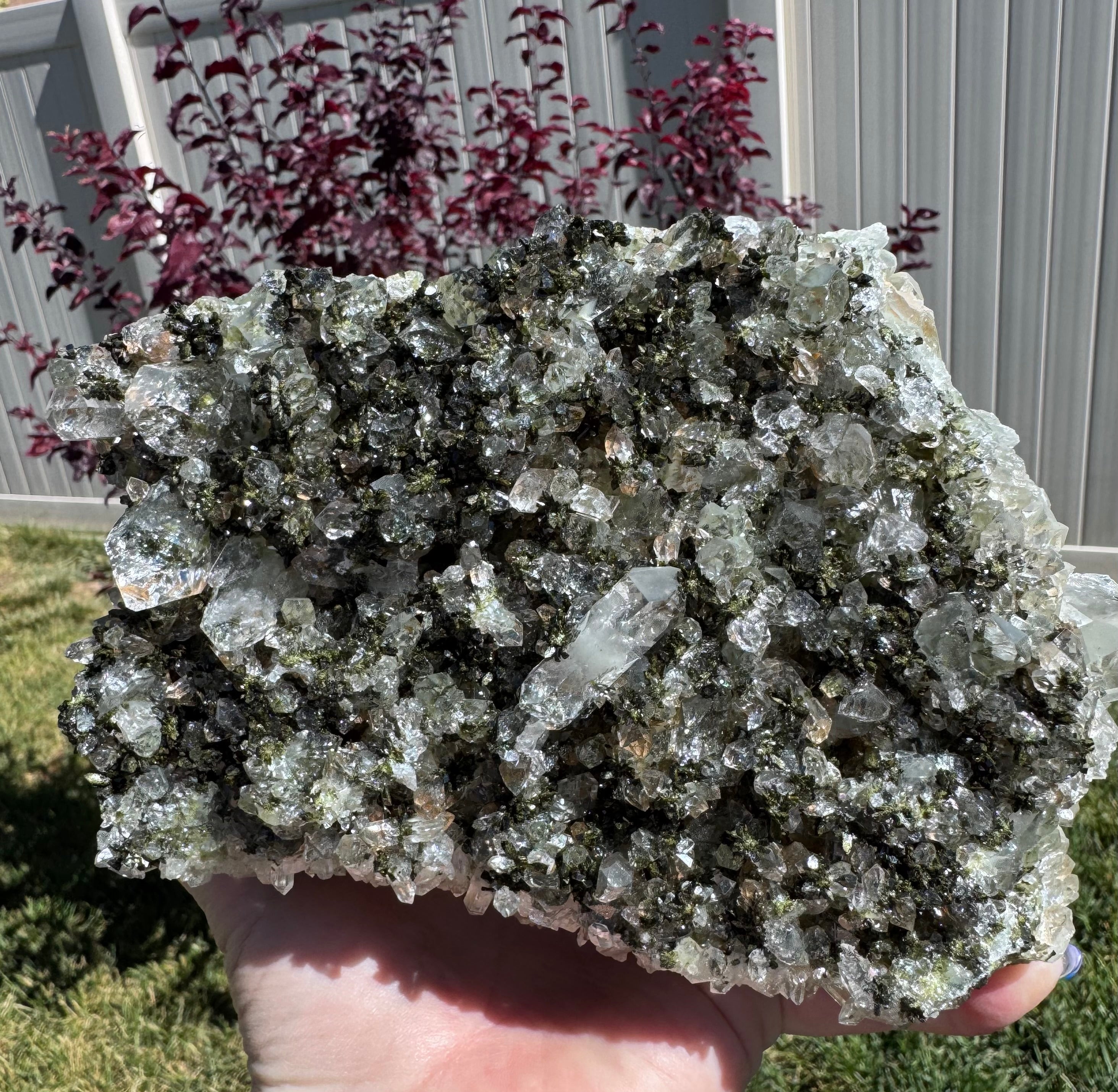 Epidote and Quartz (Turkey)