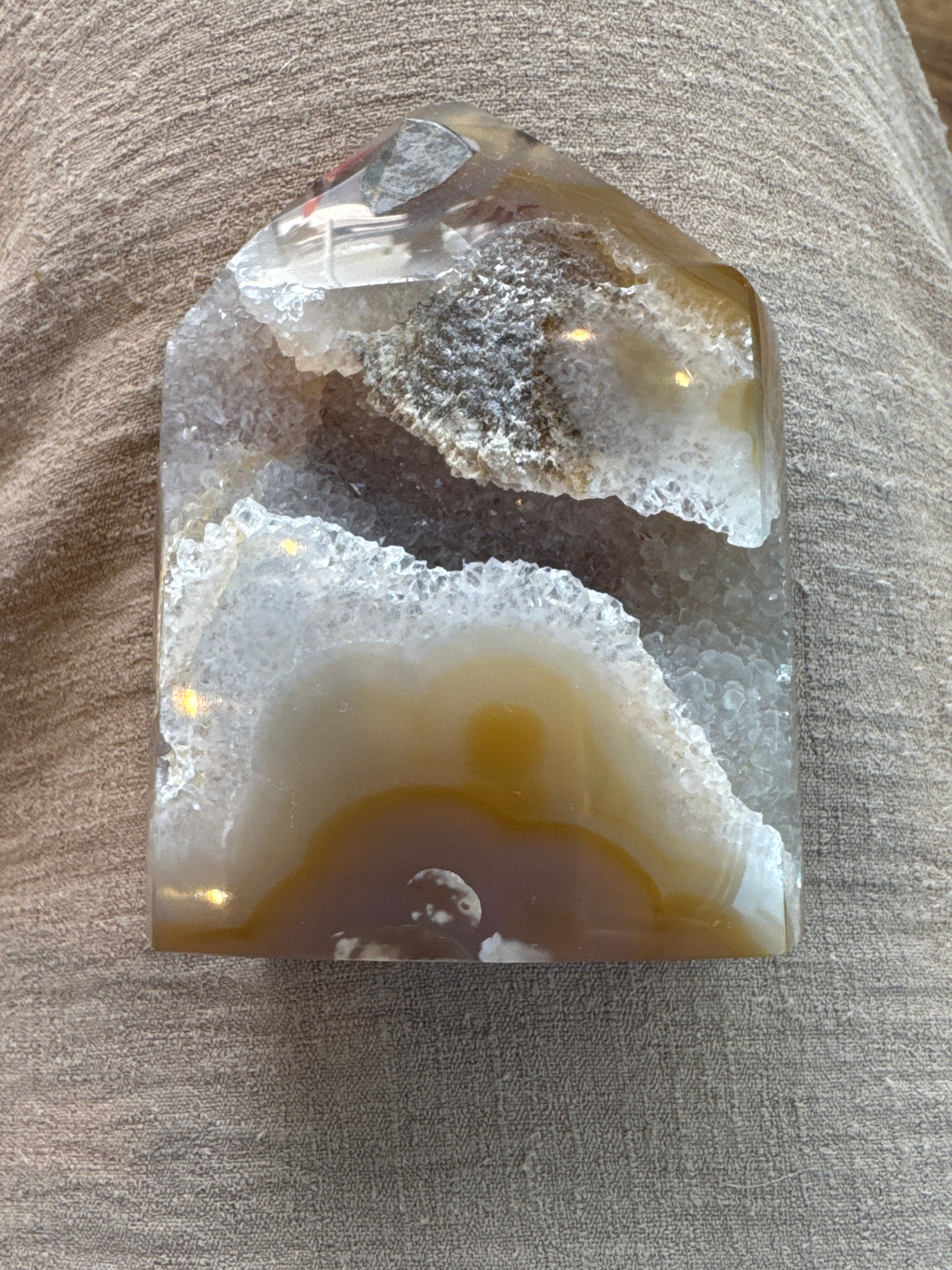 Agate Geode - Druzy