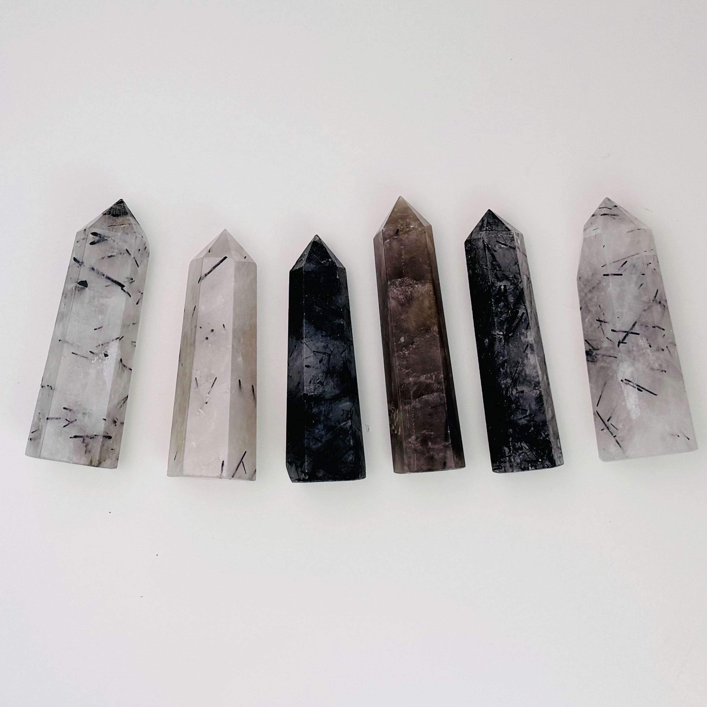 Black Tourmalinated Quartz