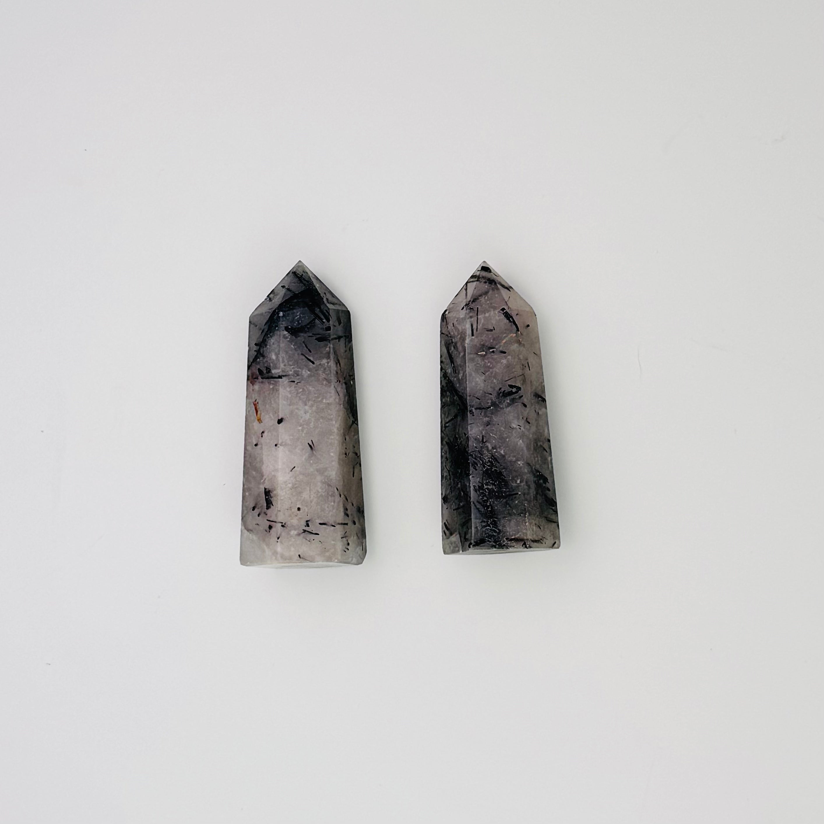 Black Tourmalinated Quartz
