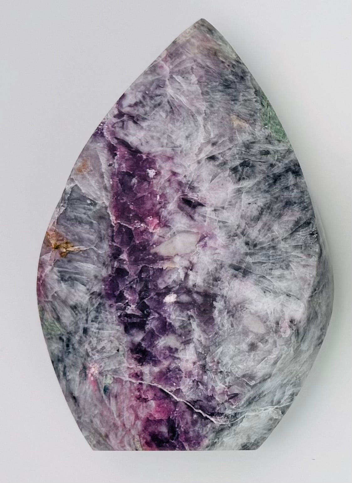 Lepidolite/Fuchsite/Tourmaline Mix