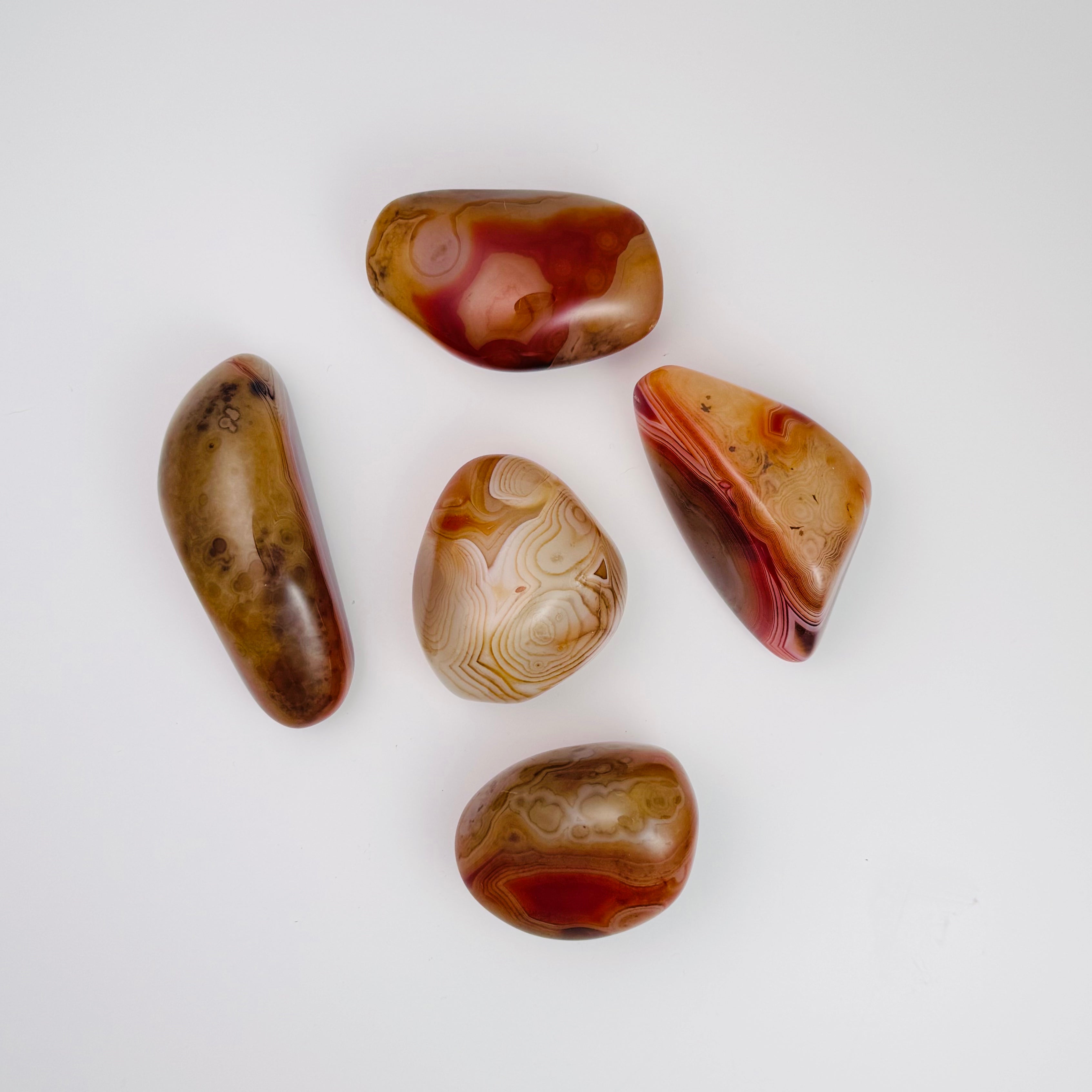 Sardonyx palm stone