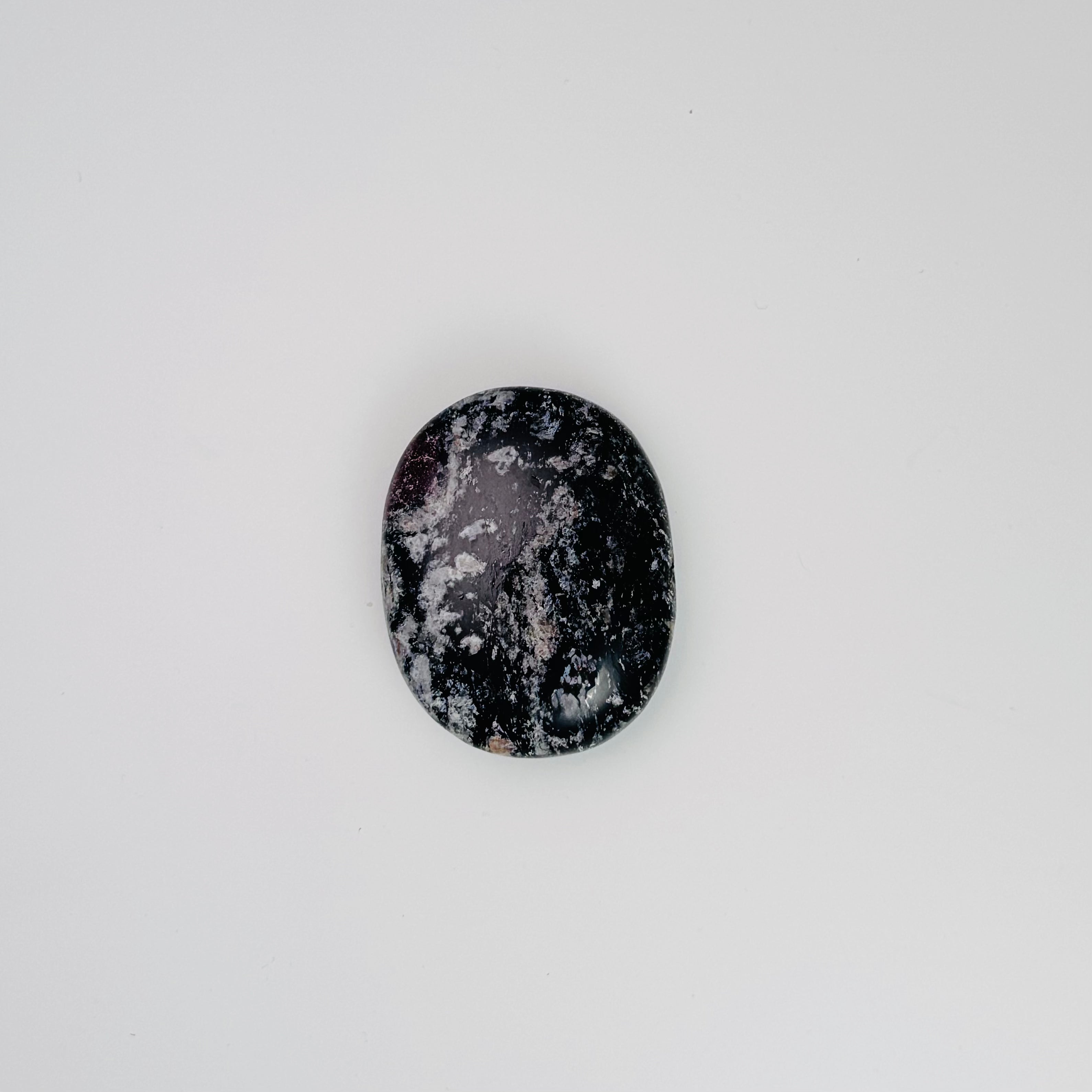 Garnet in Black Tourmaline