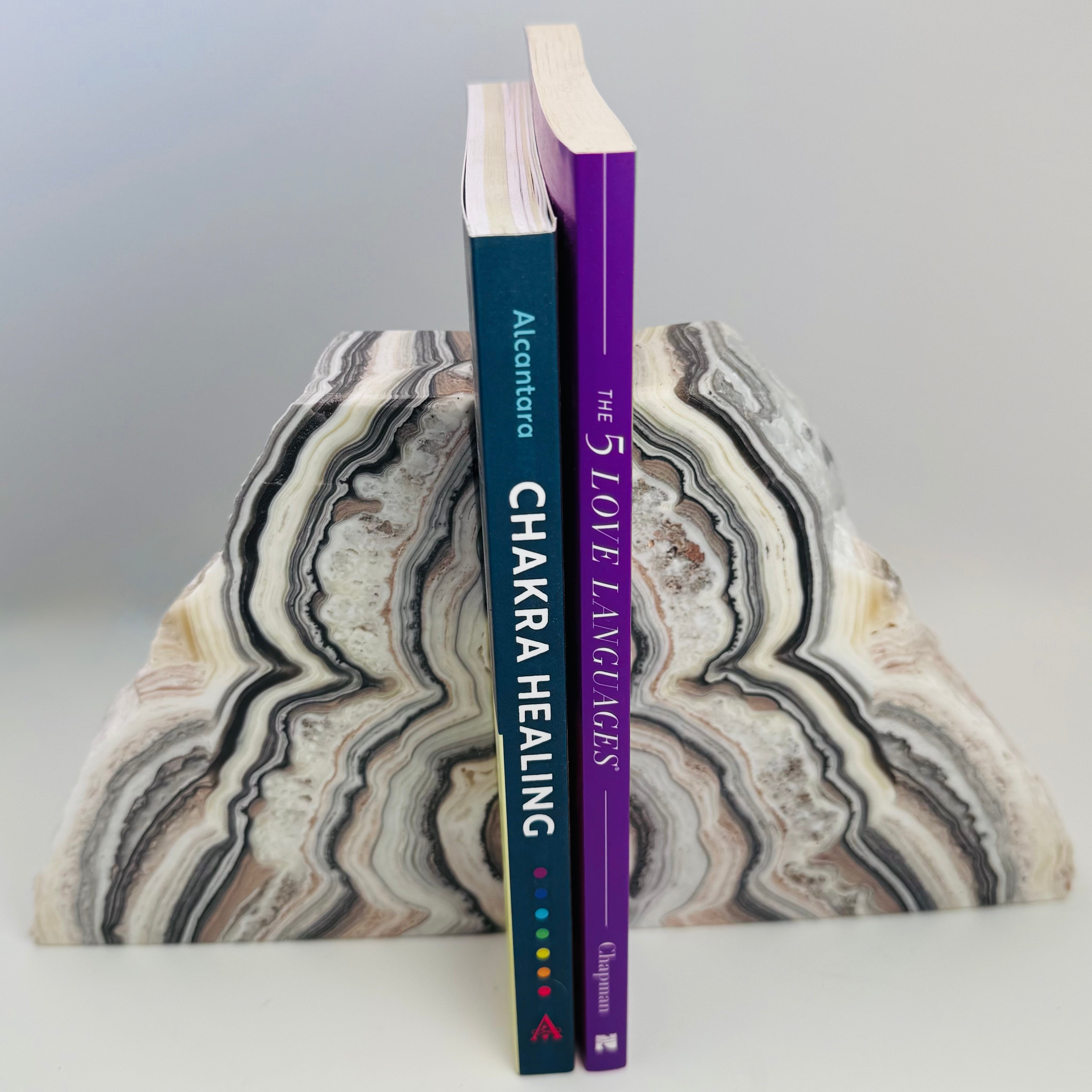 Calcite Bookends