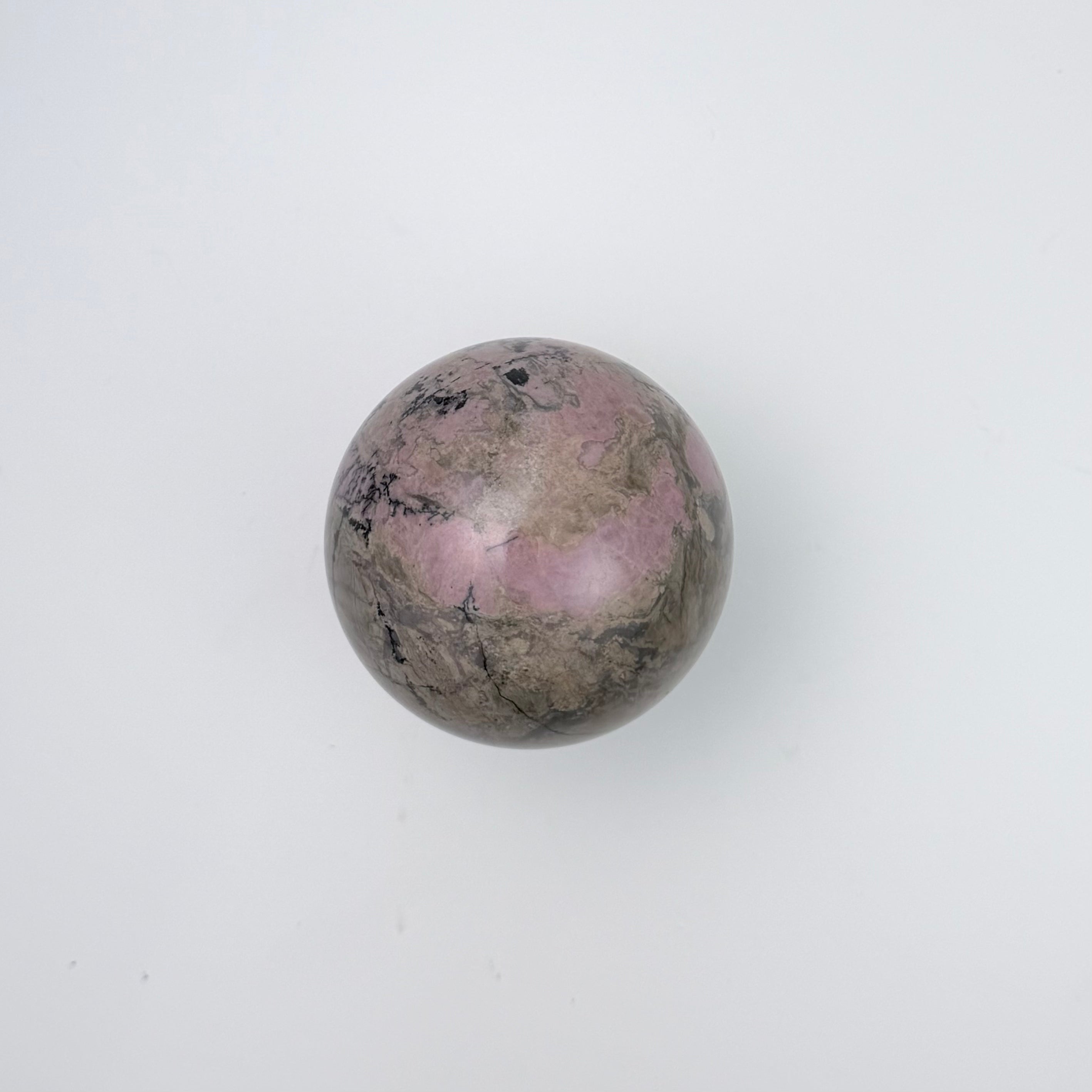 Rhodonite Sphere