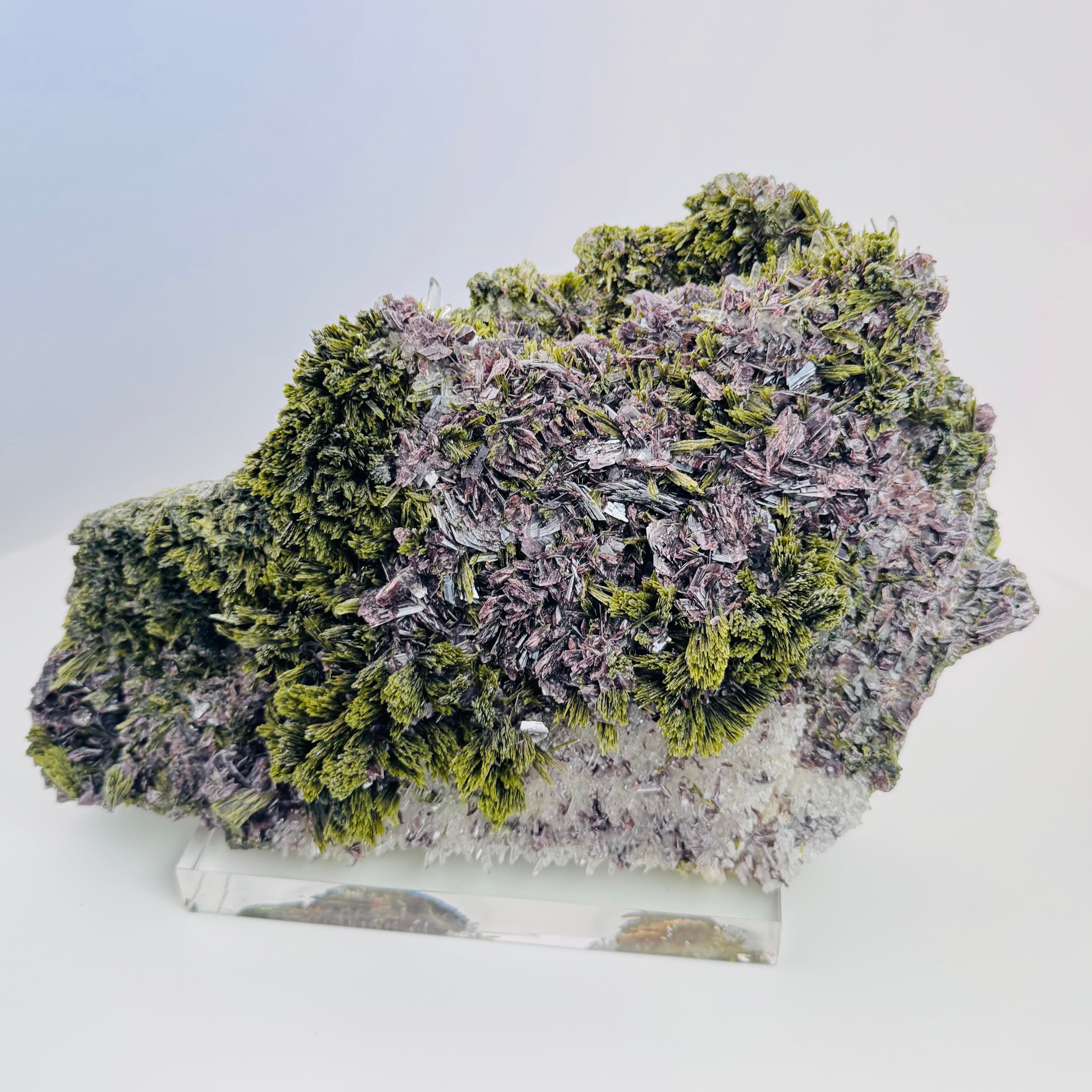 Epidote, Axinite & Quartz (Rare) Statement Piece