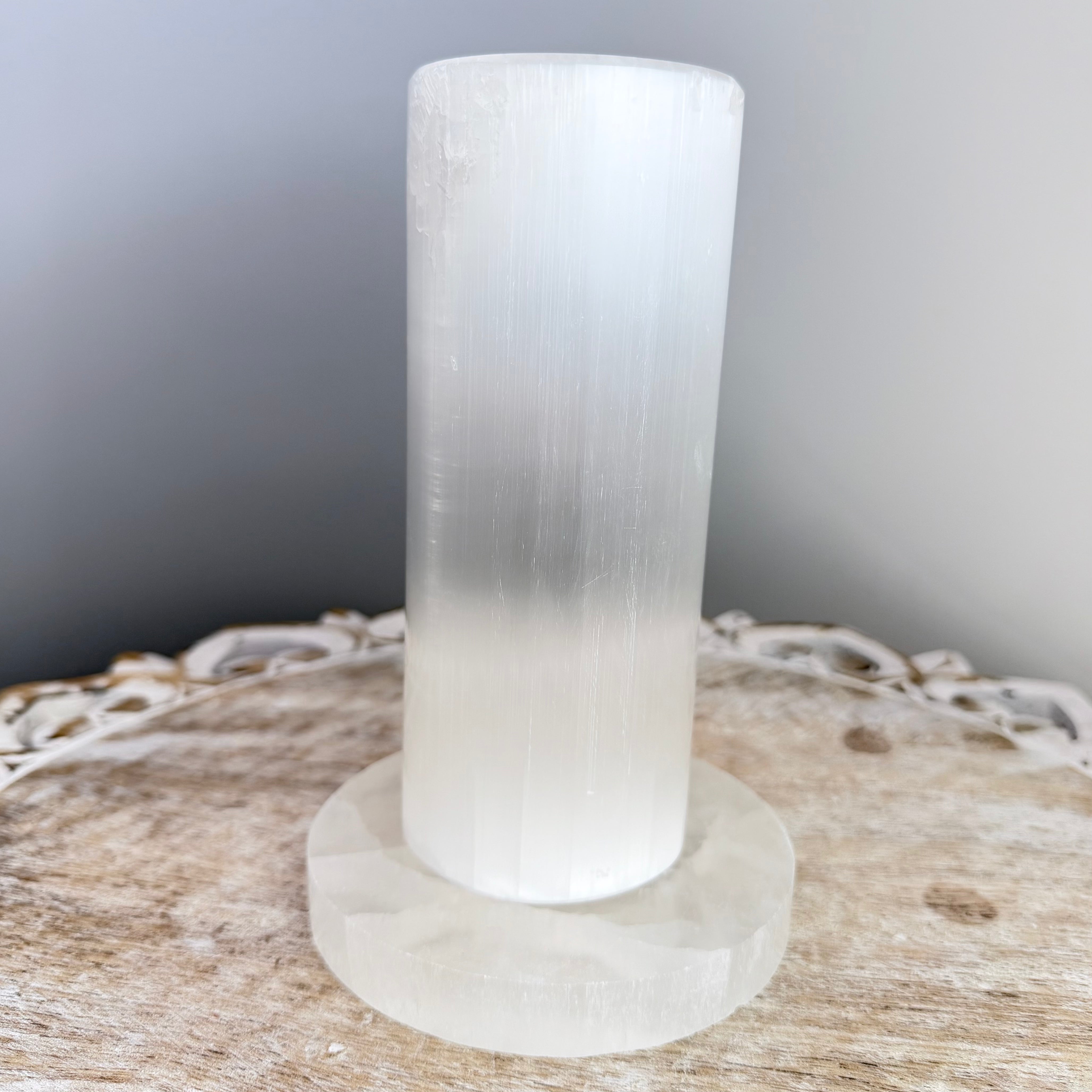 Selenite Carvings