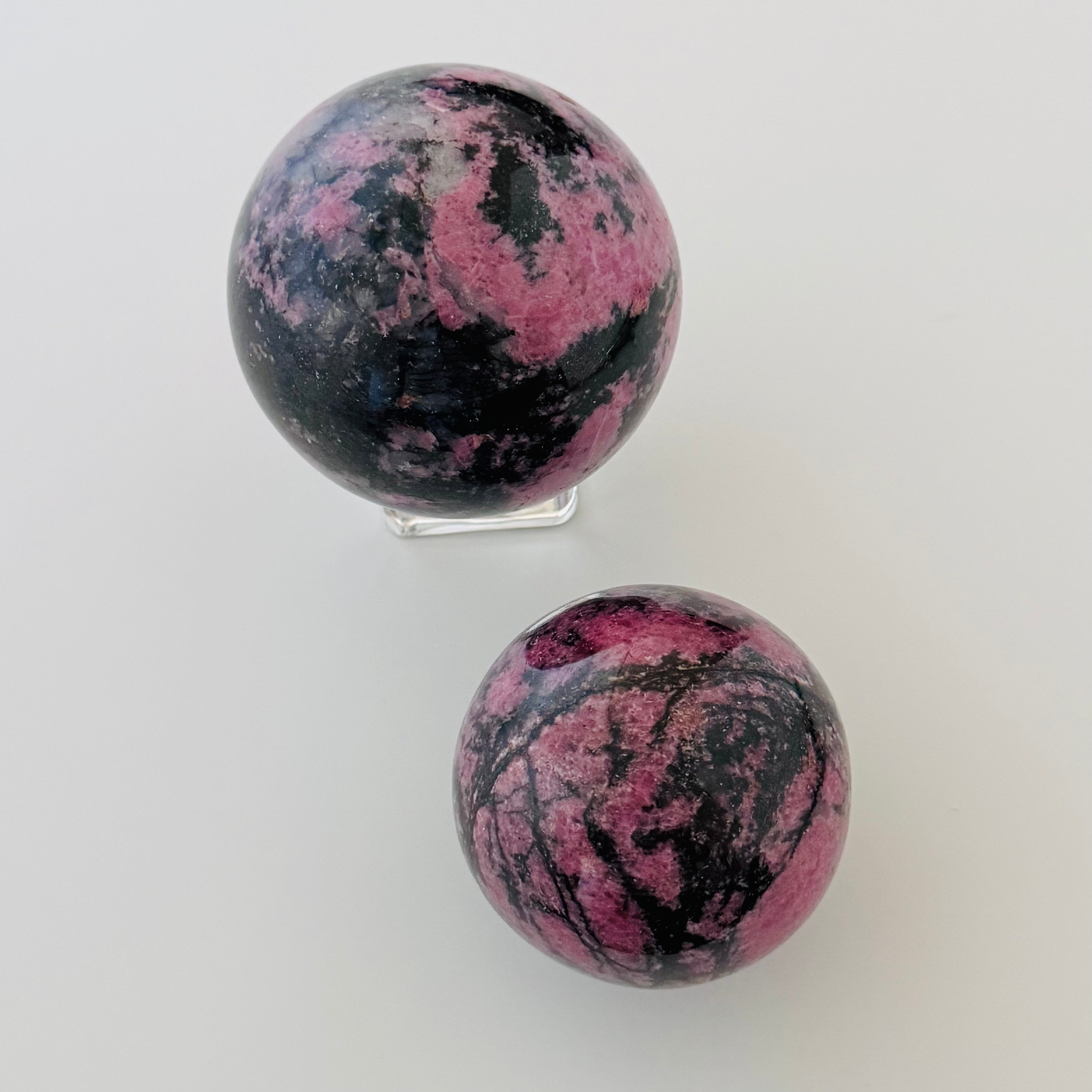 Rhodonite Sphere