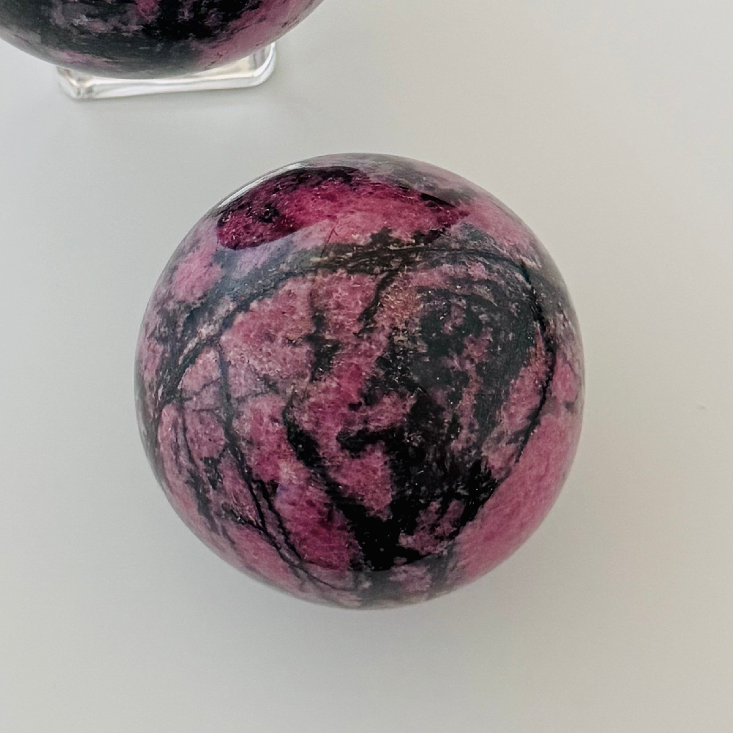 Rhodonite Sphere