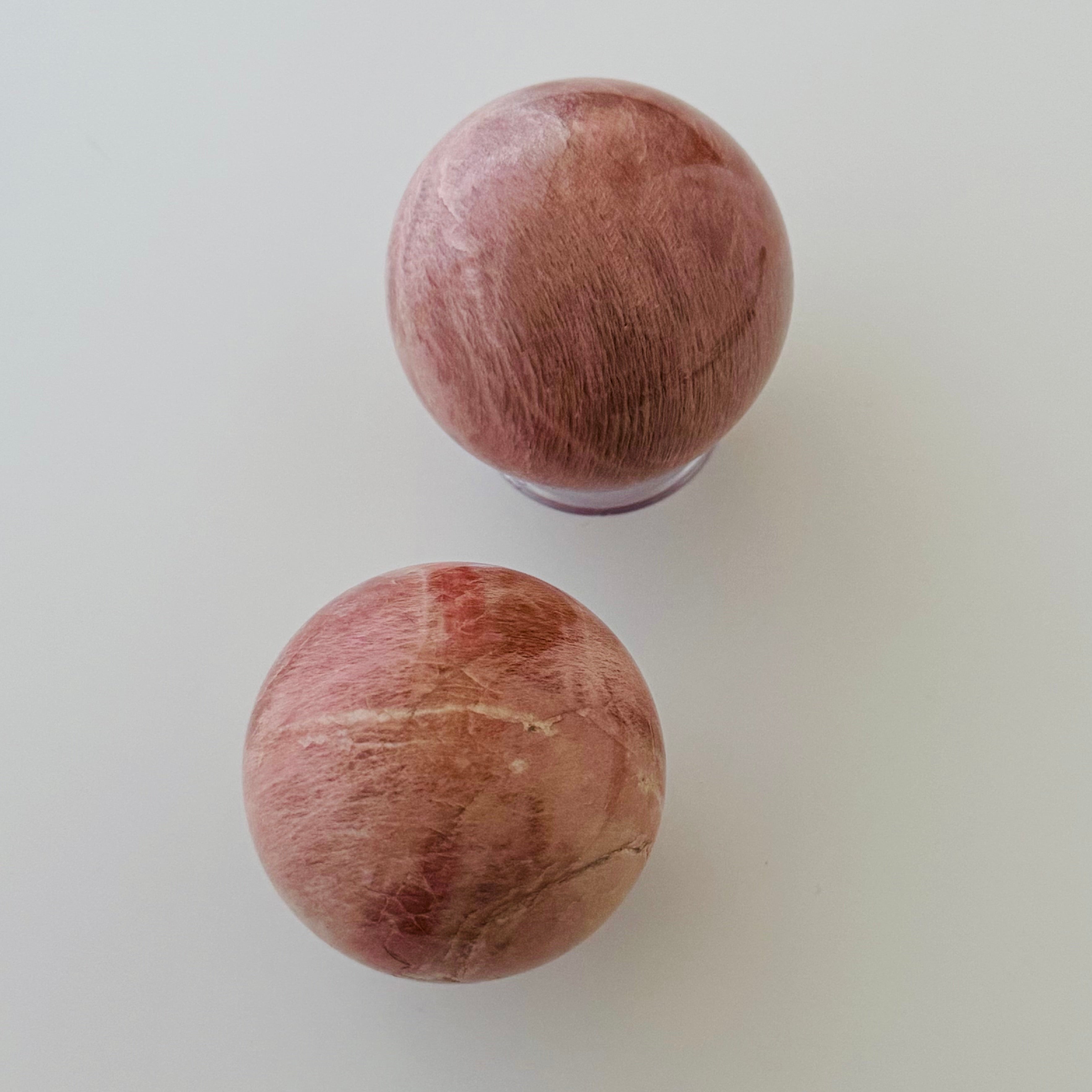 Peach Moonstone Sphere