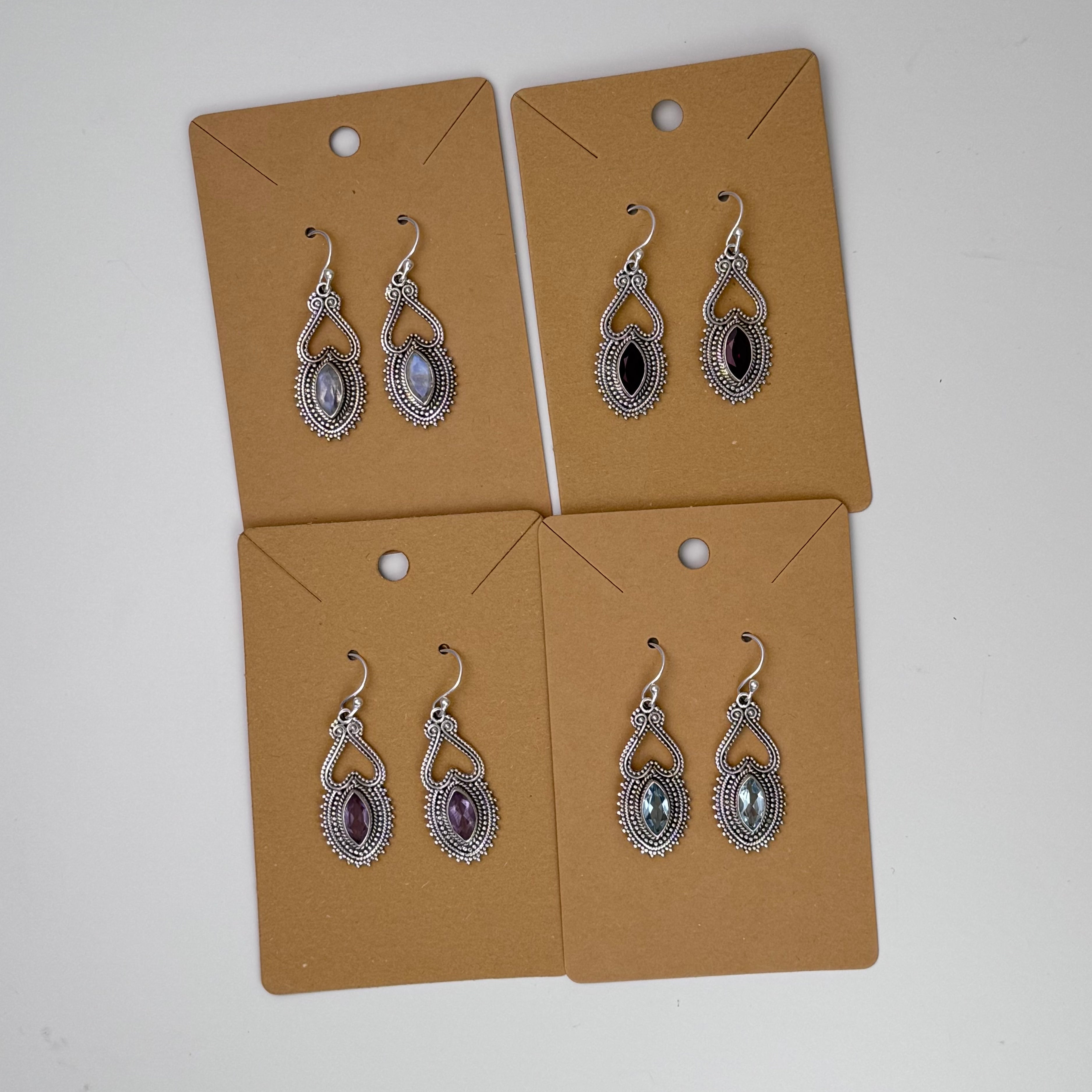 Crystal Earring Set